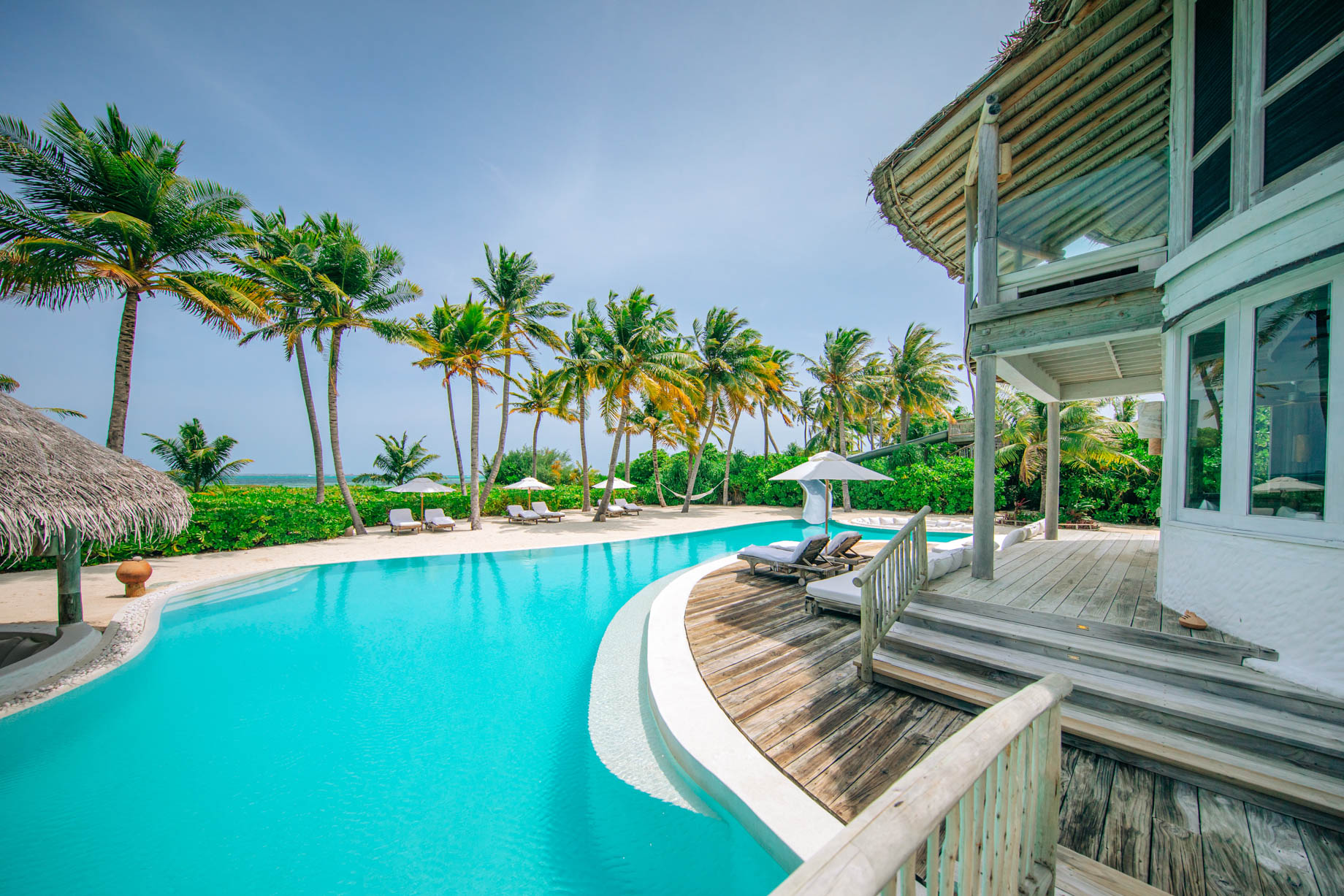 Soneva Jani Resort – Noonu Atoll, Medhufaru, Maldives – Chapter Two – 4 Bedroom Island Villa 28 Private Pool Deck