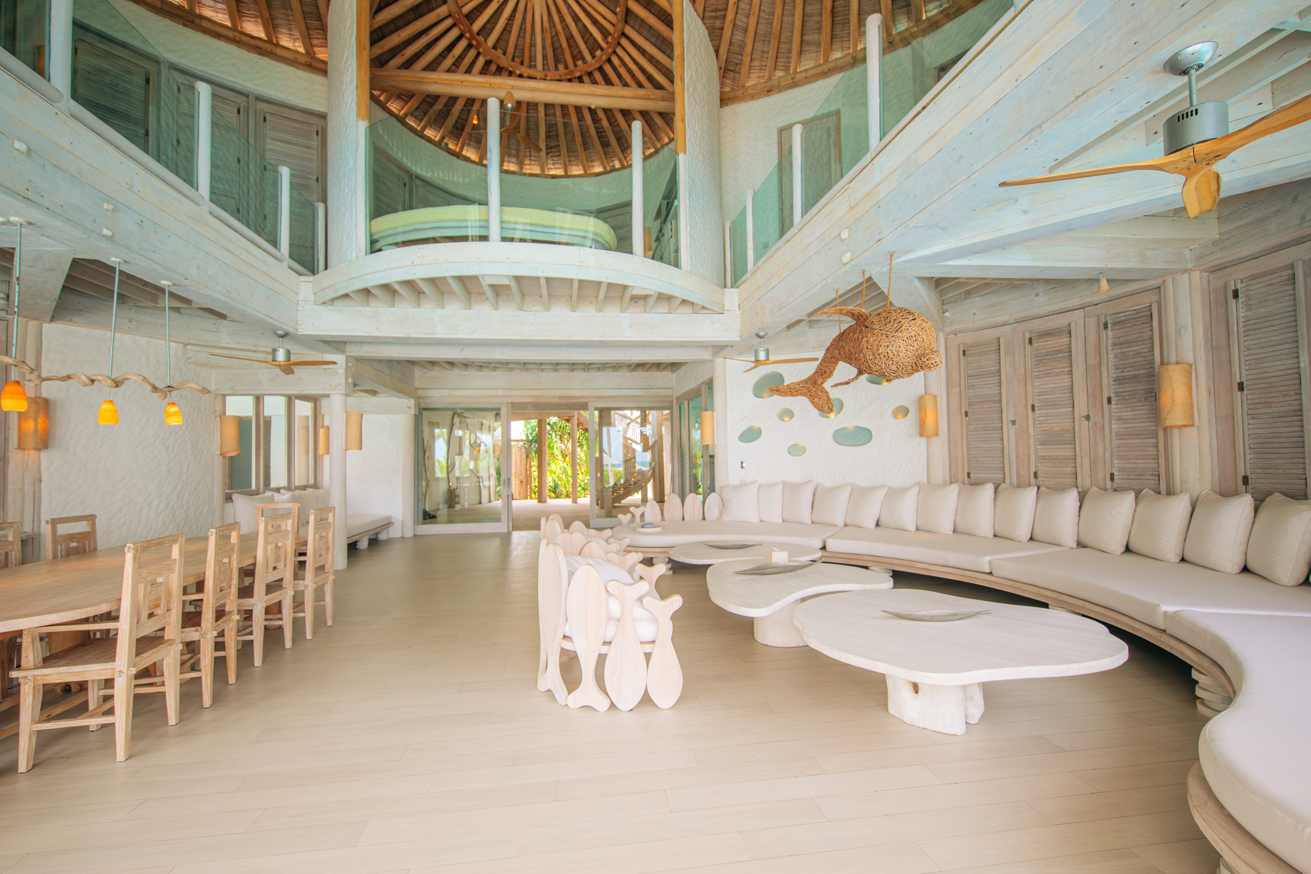 Soneva Jani Resort – Noonu Atoll, Medhufaru, Maldives – Chapter Two – 4 Bedroom Island Villa 28 Living Area