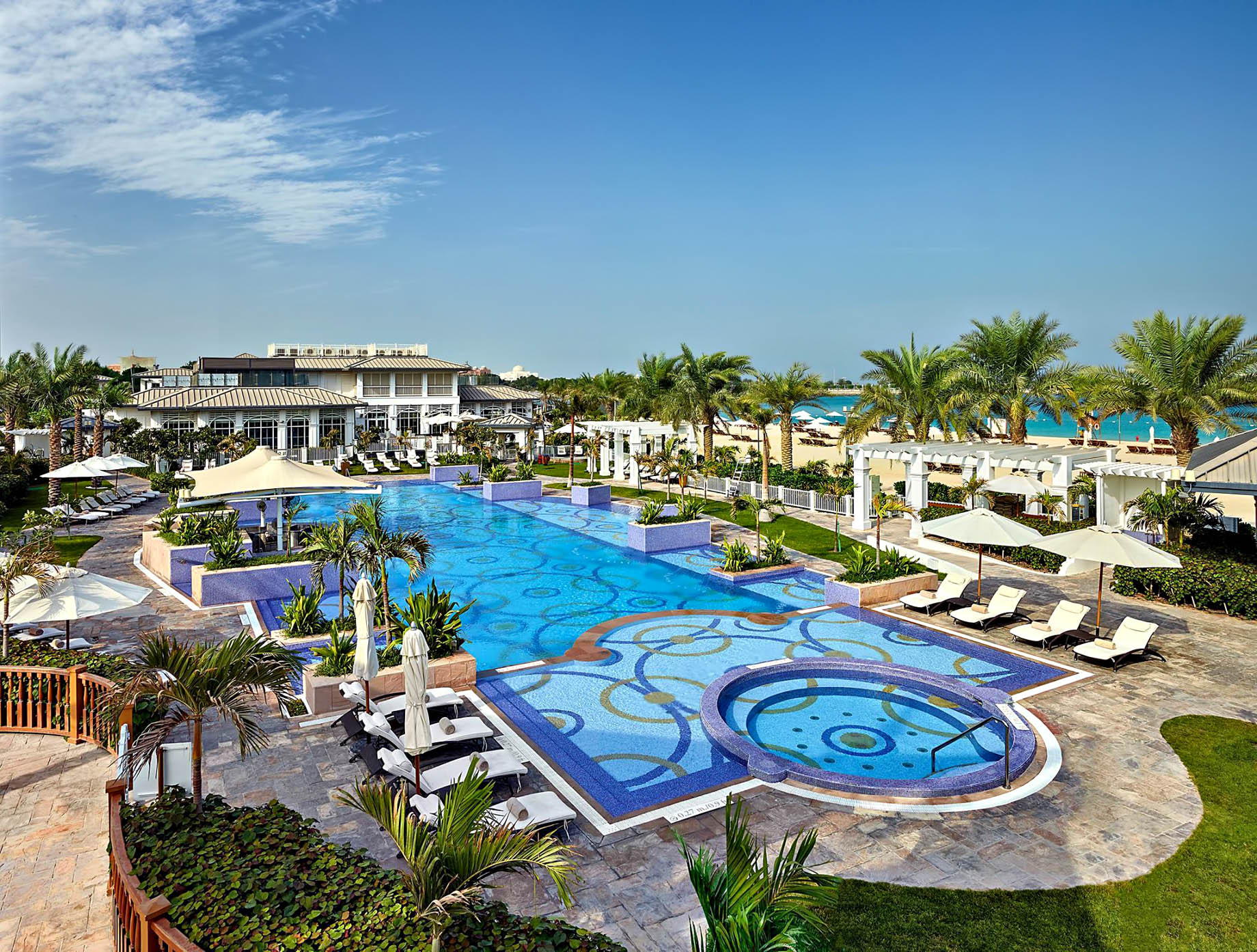 The St. Regis Abu Dhabi Hotel – Abu Dhabi, United Arab Emirates – Nation Riviera Beach Club Pool