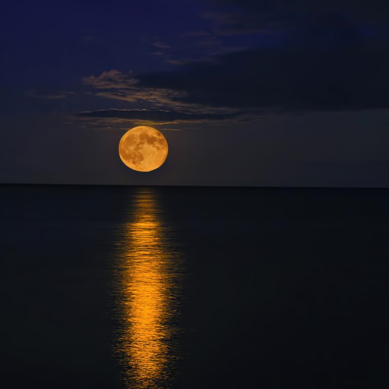 One&Only Reethi Rah Resort – North Male Atoll, Maldives – Night Moonlight Water View