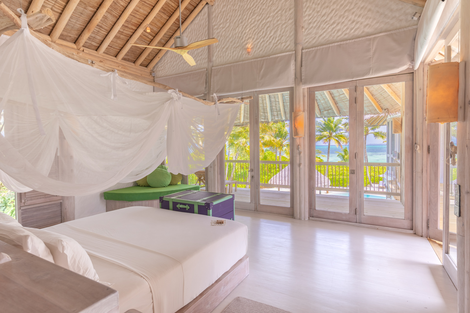 Soneva Jani Resort – Noonu Atoll, Medhufaru, Maldives – Chapter Two – 4 Bedroom Island Villa 28 Bedroom Interior