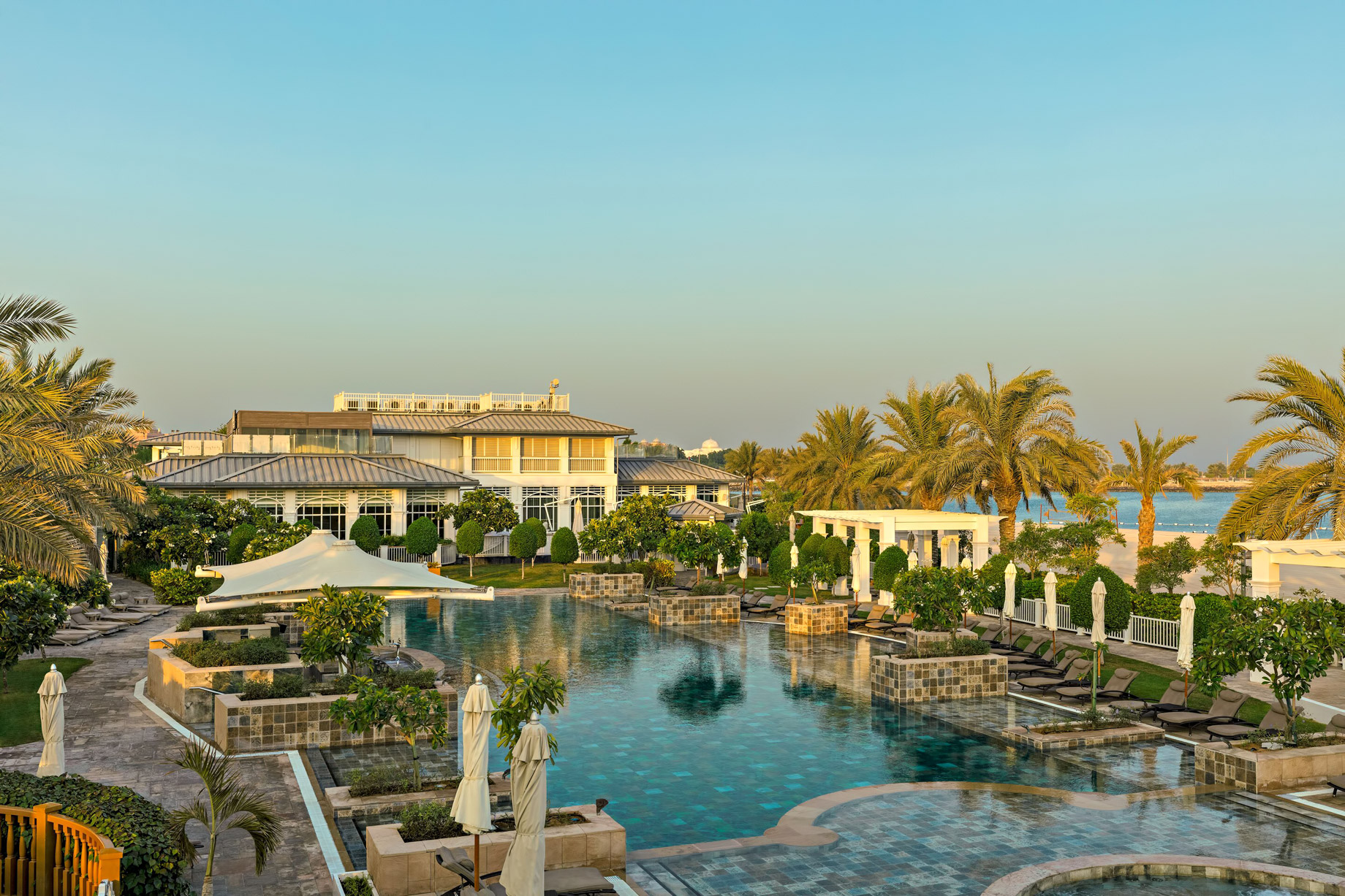 The St. Regis Abu Dhabi Hotel - Abu Dhabi, United Arab Emirates - Nation Riviera Beach Club Pool