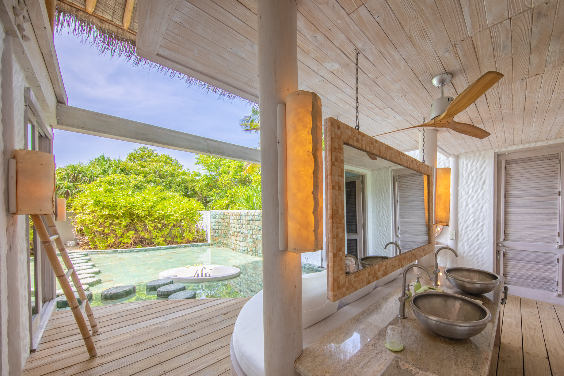 Soneva Jani Resort – Noonu Atoll, Medhufaru, Maldives – Chapter Two – 4 Bedroom Island Villa 28 Bathroom Outdoor Tub