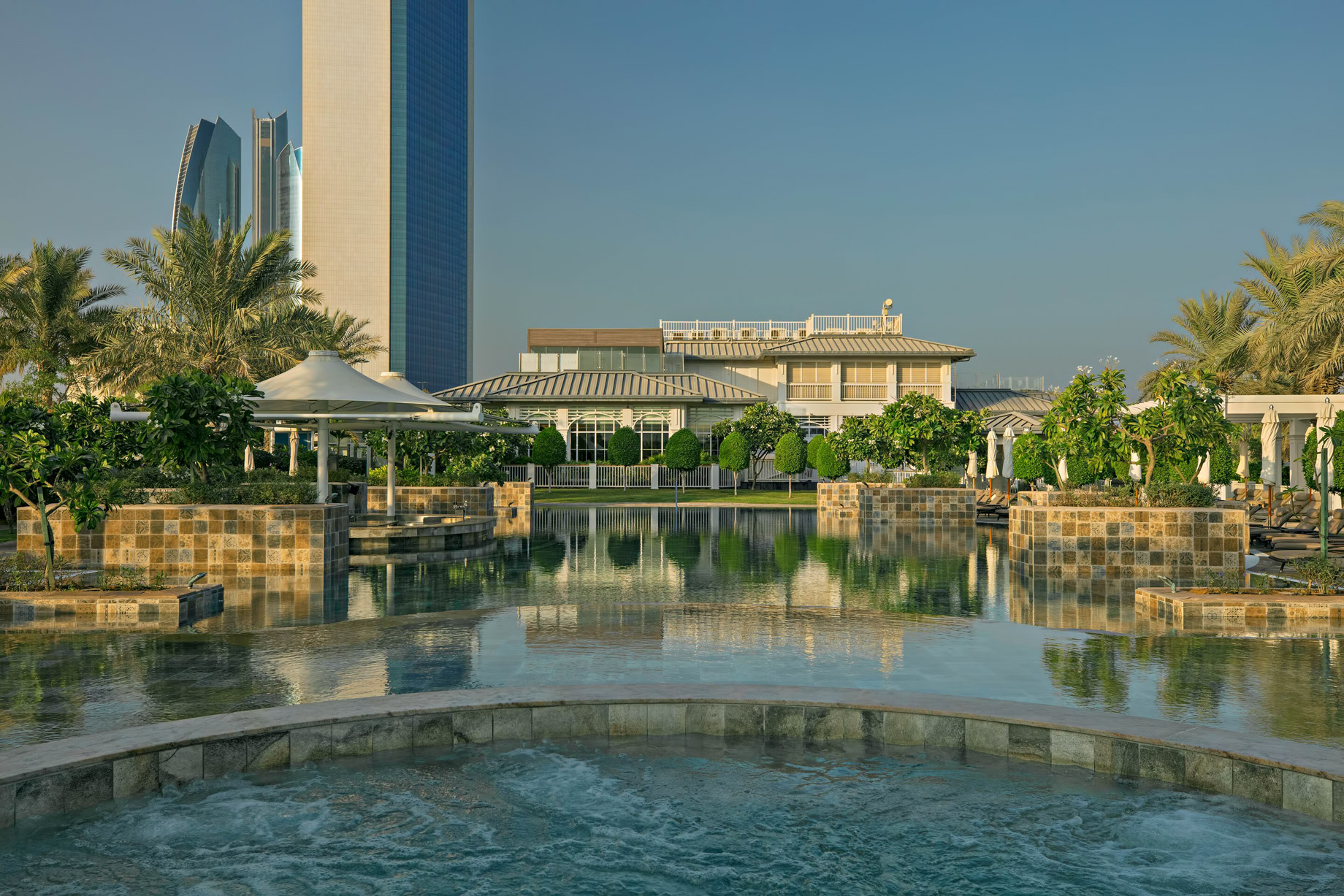 The St. Regis Abu Dhabi Hotel - Abu Dhabi, United Arab Emirates - Nation Riviera Beach Club Pool
