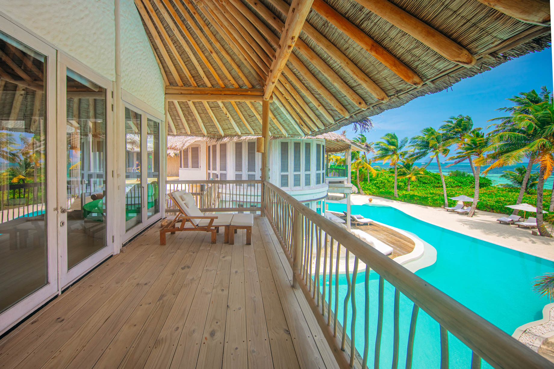 Soneva Jani Resort - Noonu Atoll, Medhufaru, Maldives - Chapter Two - 4 Bedroom Island Villa 28 Bedroom Balcony