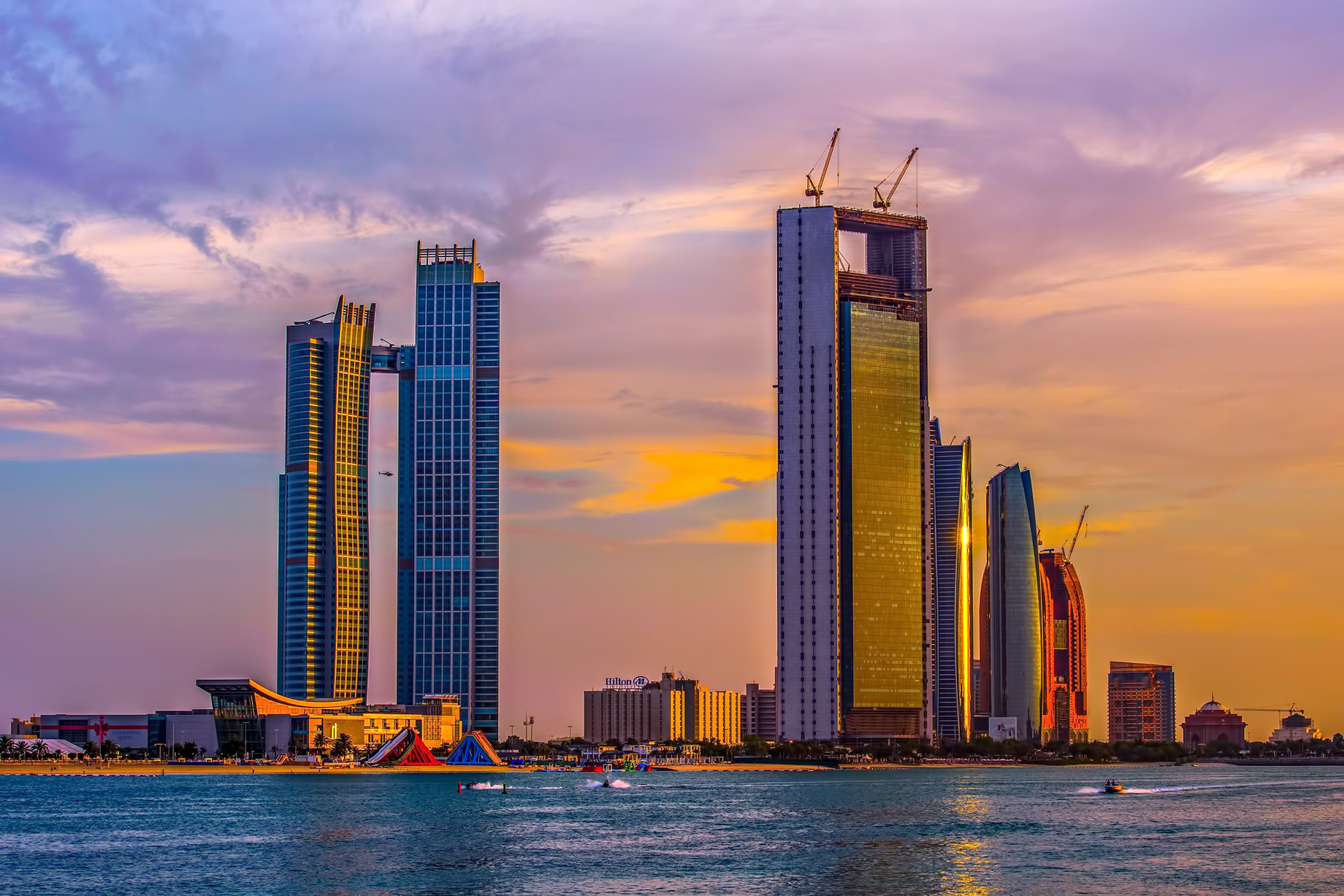 The St. Regis Abu Dhabi Hotel – Abu Dhabi, United Arab Emirates – Sunset