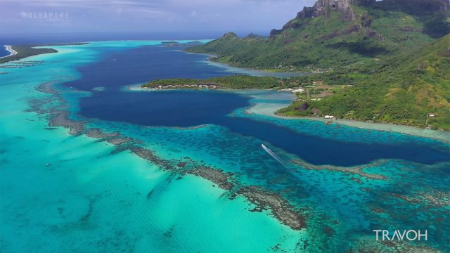 Jet Skiing Drone Montage - Exploring The Sea in Motu Tane, Bora Bora, French Polynesia - 4K Travel Video