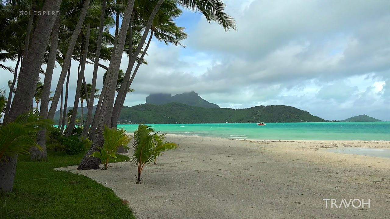 Music Timelapse – Tropical Windstorm – Motu Tane Island – Bora Bora, French Polynesia 🇵🇫 – 4K Travel Video