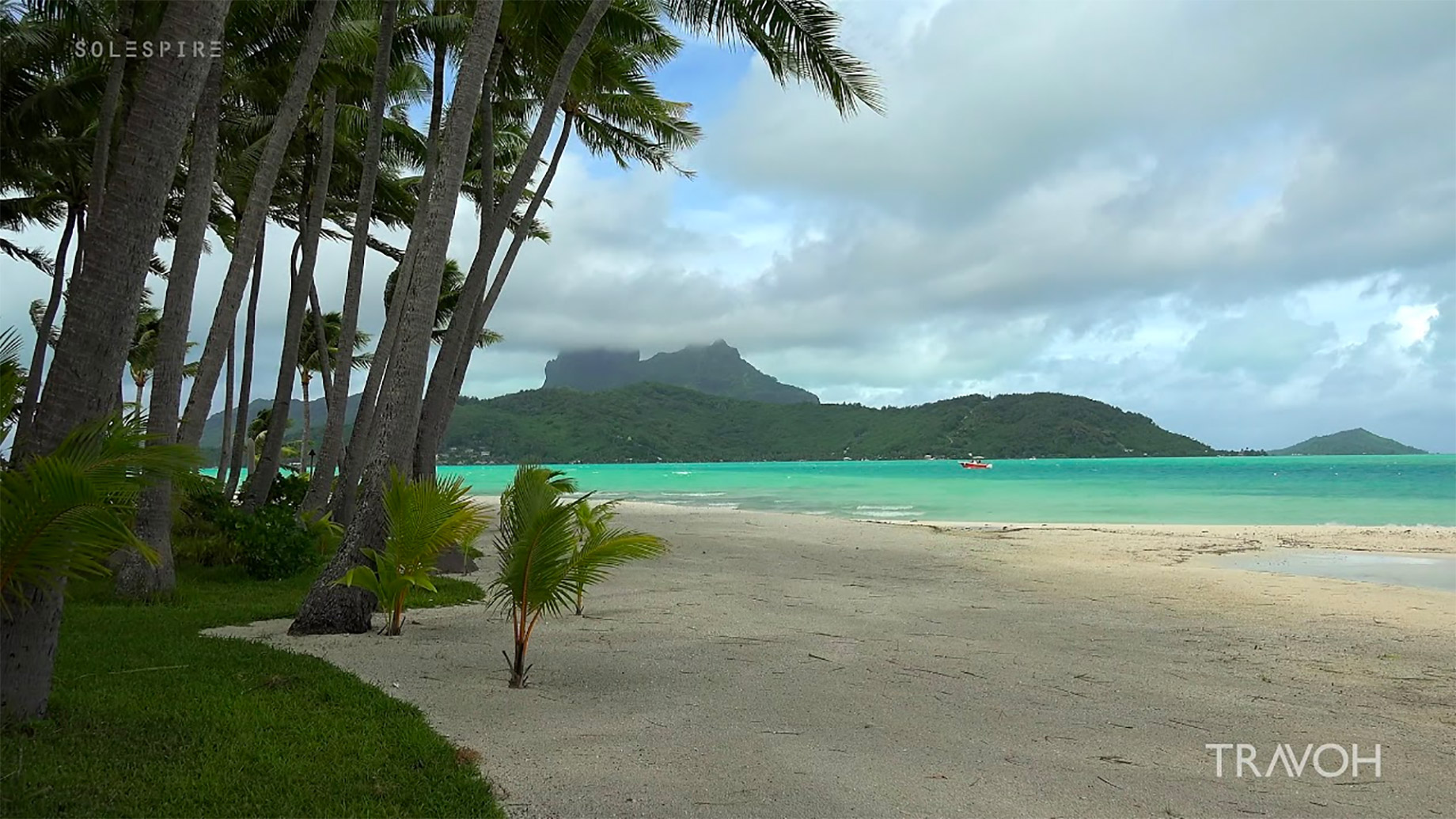 Music Timelapse - Tropical Windstorm - Motu Tane Island - Bora Bora, French Polynesia - 4K Travel Video