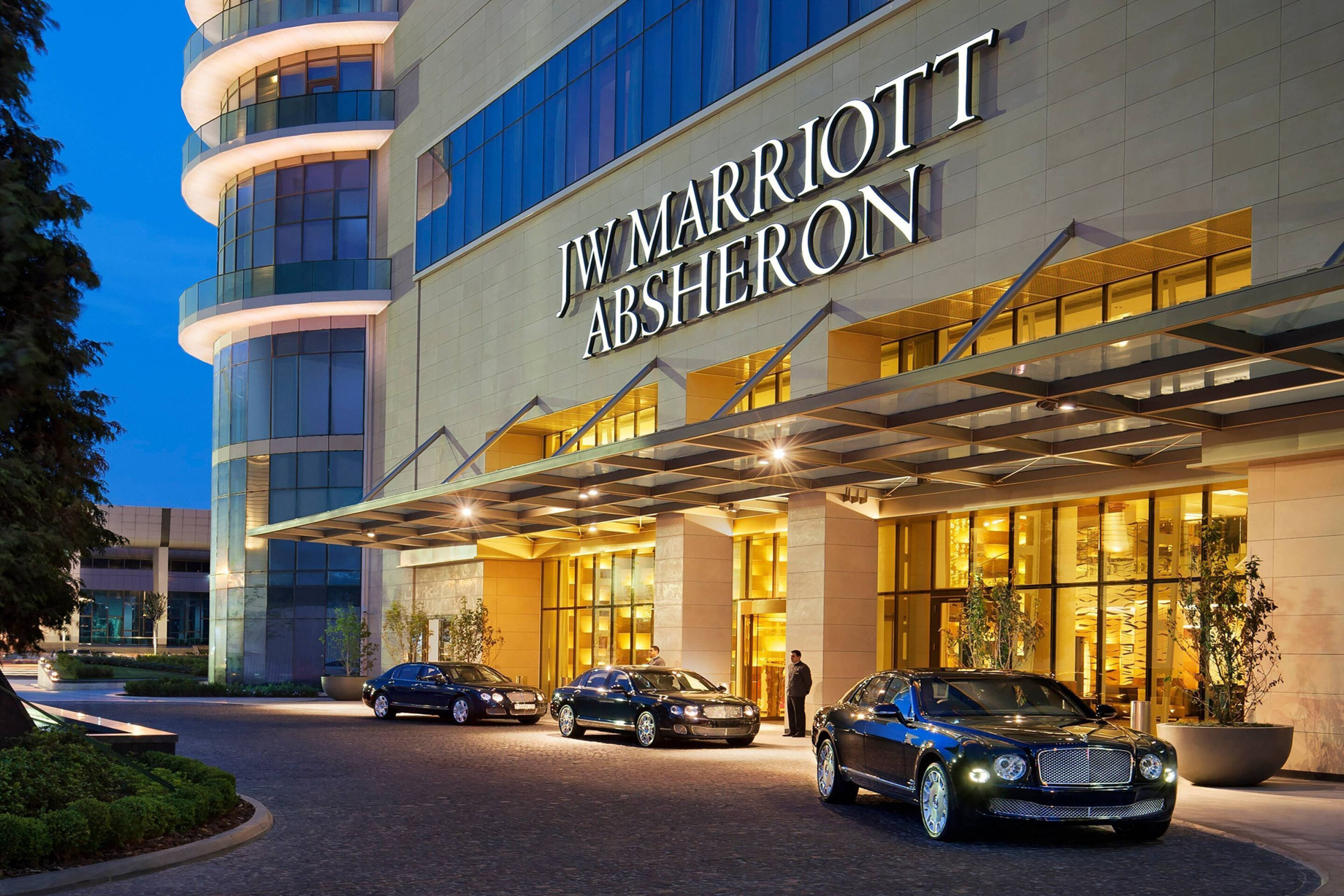 JW Marriott Absheron Baku Hotel – Baku, Azerbaijan – Hotel Entrance