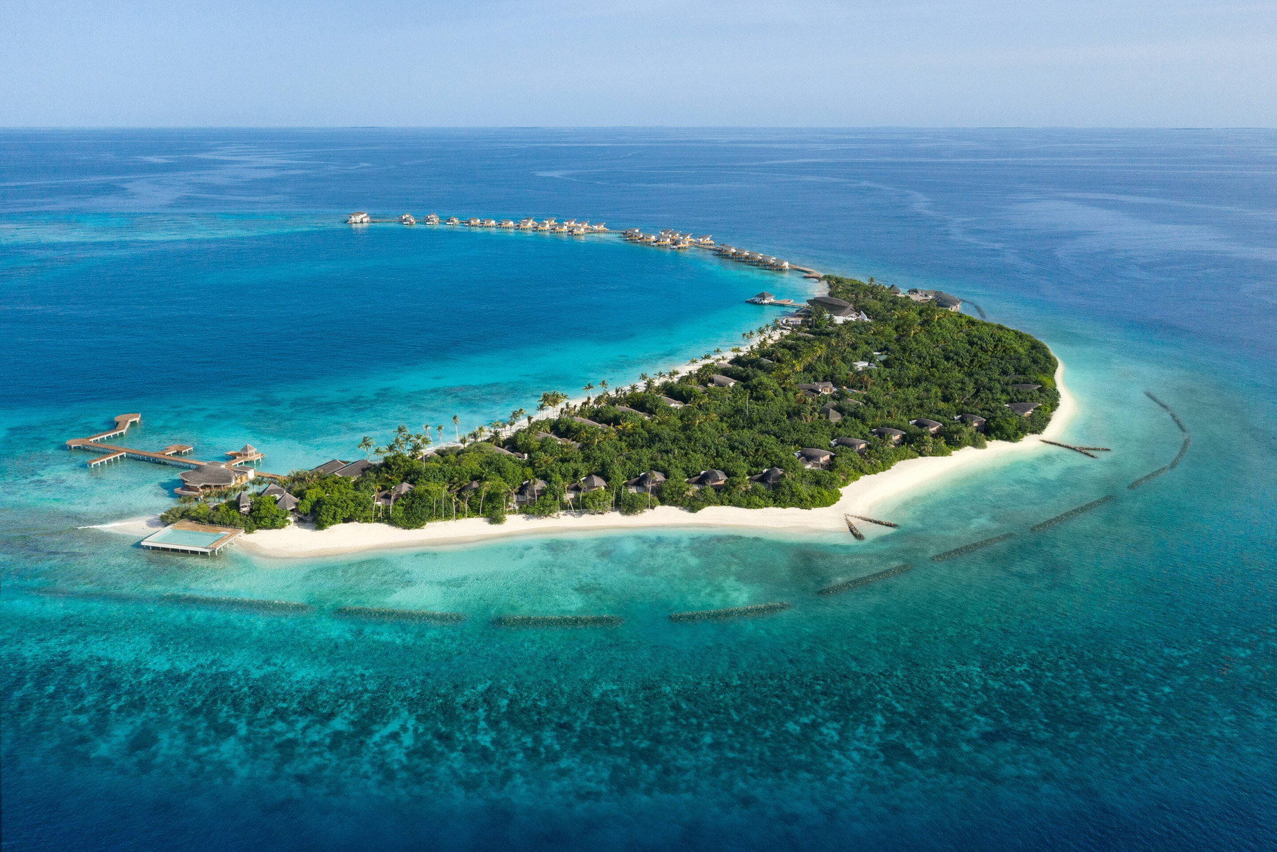 JW Marriott Maldives Resort & Spa - Shaviyani Atoll, Maldives - Resort Aerial View