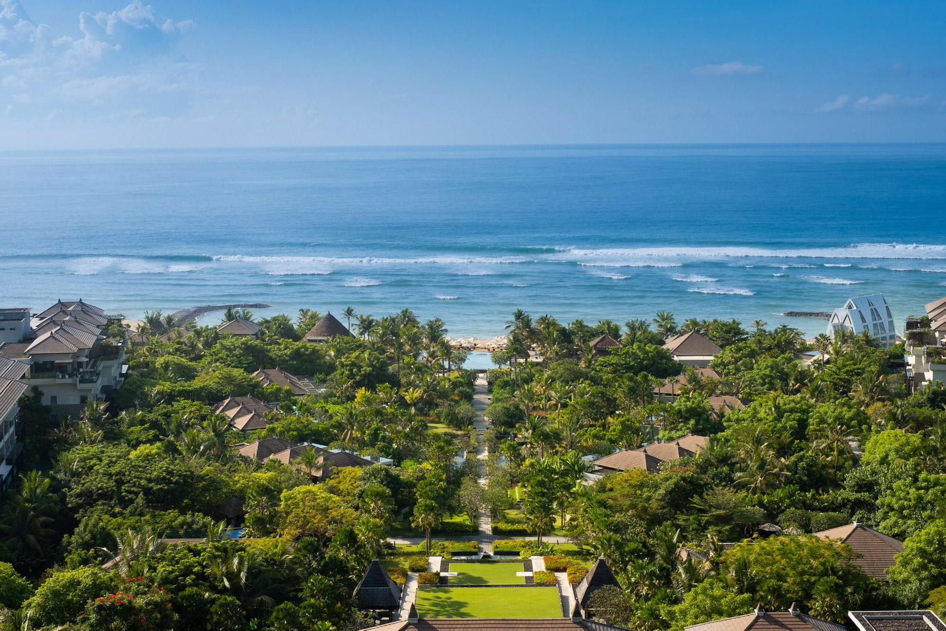 The Ritz-Carlton, Bali Nusa Dua Hotel - Bali, Indonesia - Resort Aerial View