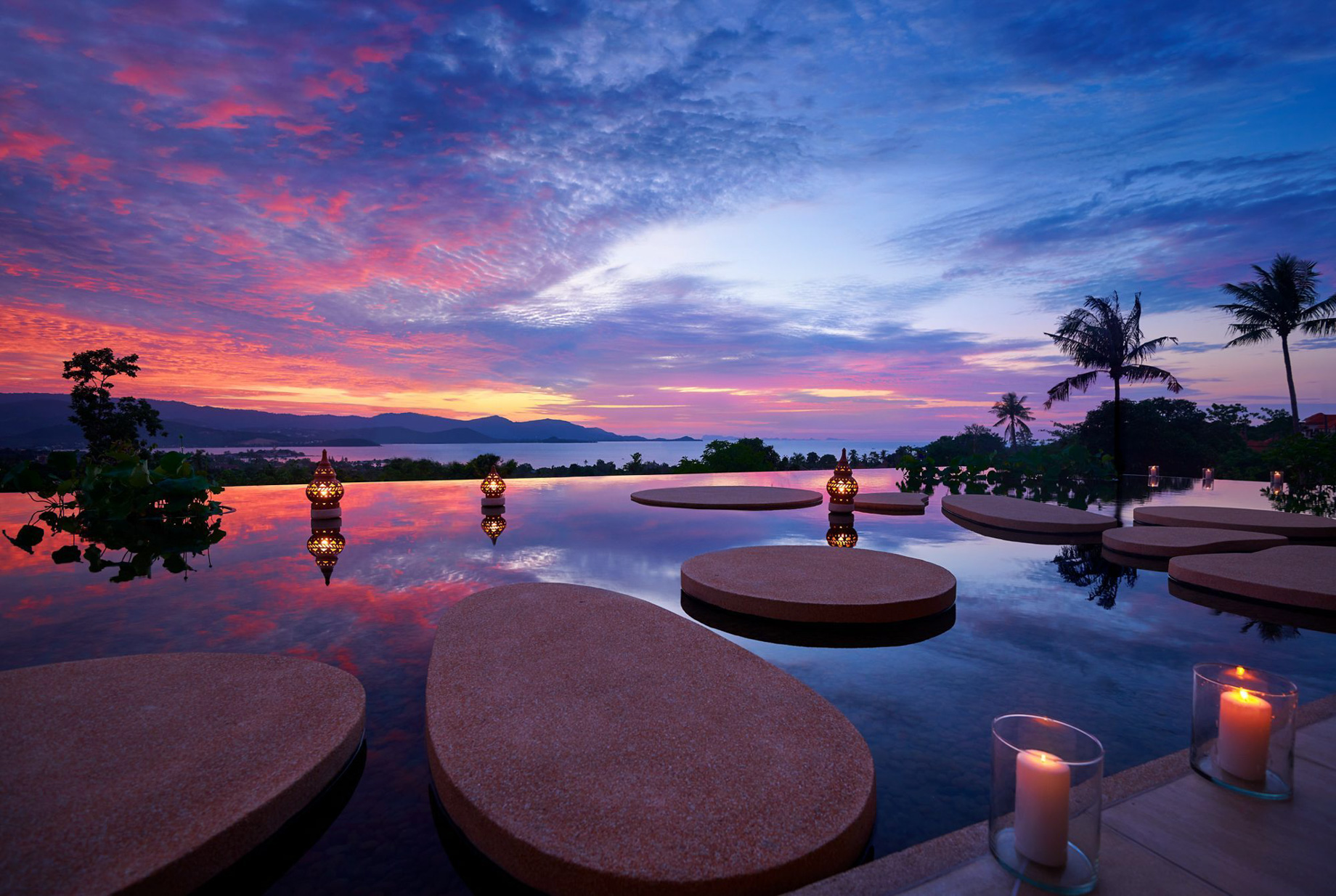 The Ritz-Carlton, Koh Samui Resort - Surat Thani, Thailand - Arrival Pavilion Sunset View