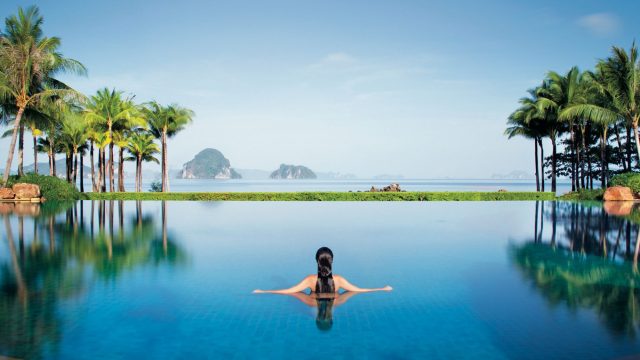 The Ritz-Carlton, Phulay Bay Reserve Resort - Muang Krabi, Thailand - Infinity Pool Andaman Sea View