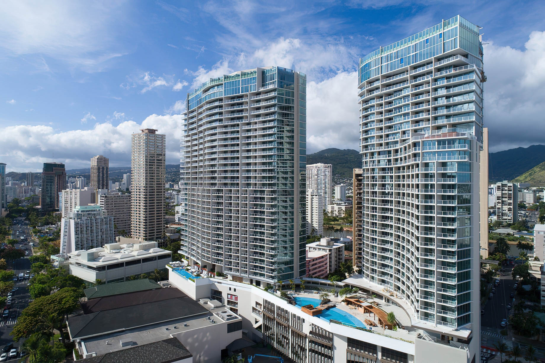 The Ritz-Carlton Residences, Waikiki Beach Hotel – Waikiki, HI, USA – Hotel Exterior View