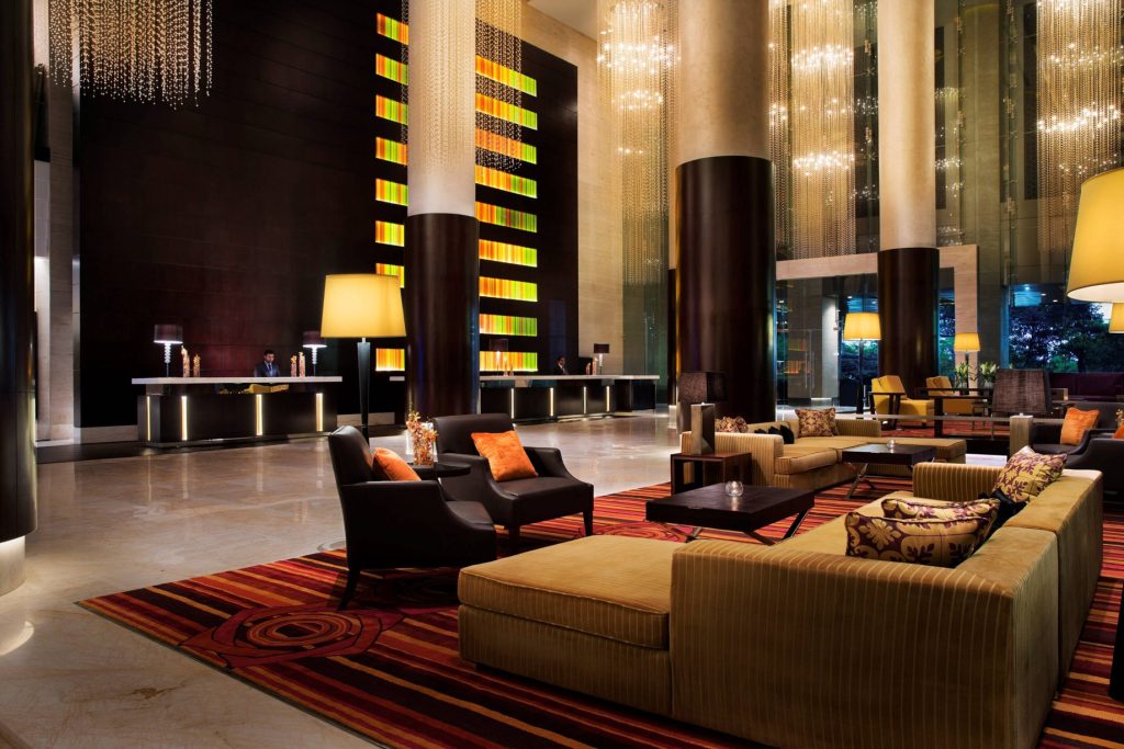 JW Marriott Hotel Bengaluru - Bengaluru, India - Hotel Lobby Lounge