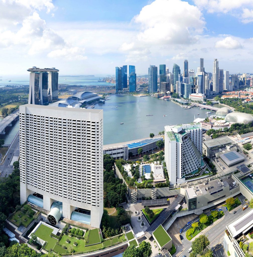 The Ritz-Carlton, Millenia Singapore Hotel - Singapore - Hotel Exterior Aerial