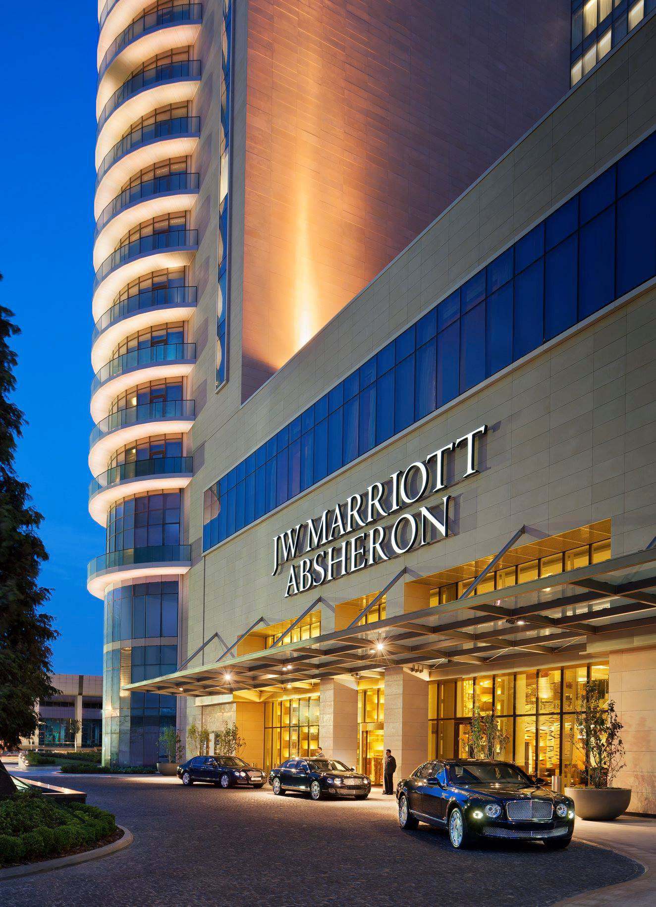 JW Marriott Absheron Baku Hotel – Baku, Azerbaijan – Hotel Entrance