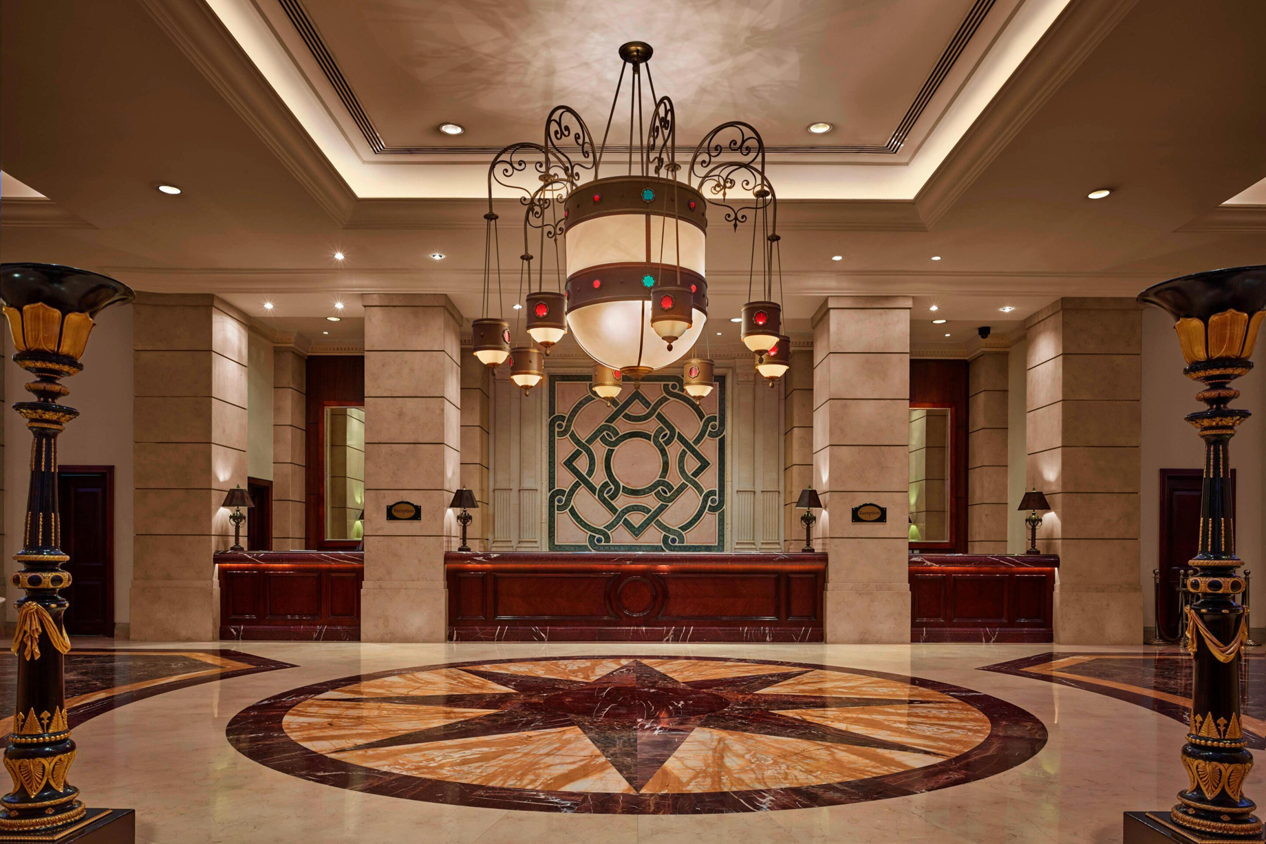 JW Marriott Hotel Cairo – Cairo, Egypt – Reception Desk