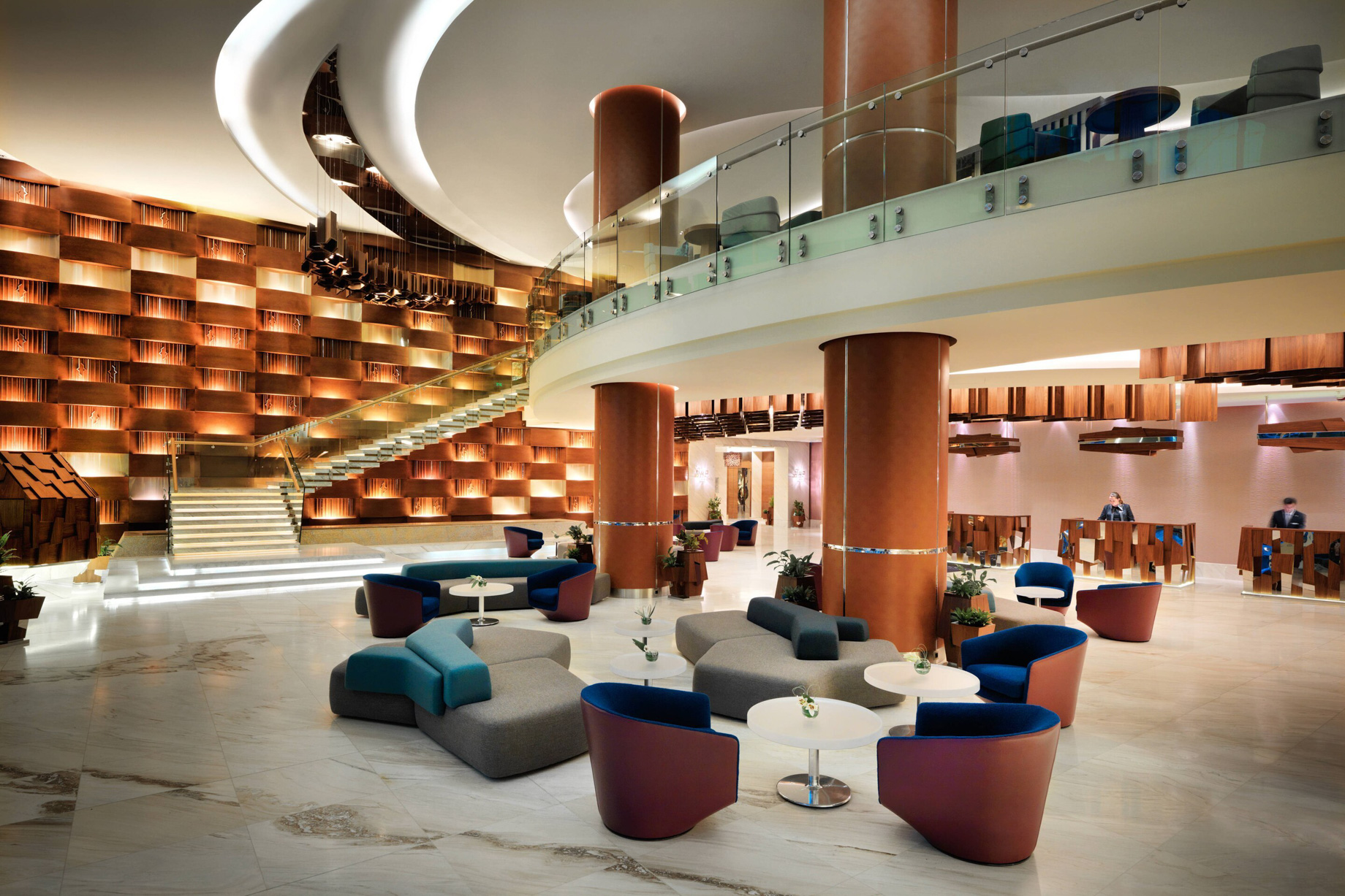 JW Marriott Absheron Baku Hotel – Baku, Azerbaijan – Hotel Lobby