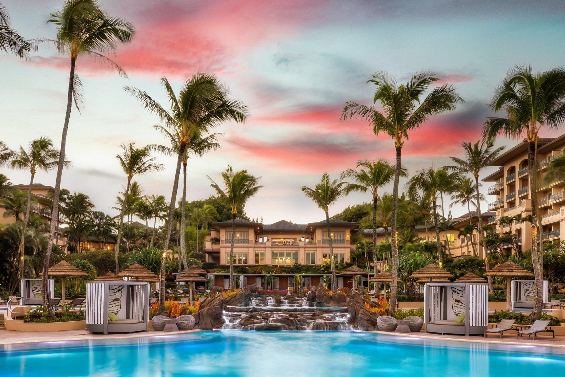 The Ritz-Carlton Maui, Kapalua Resort – Kapalua, HI, USA – Pool Waterfall