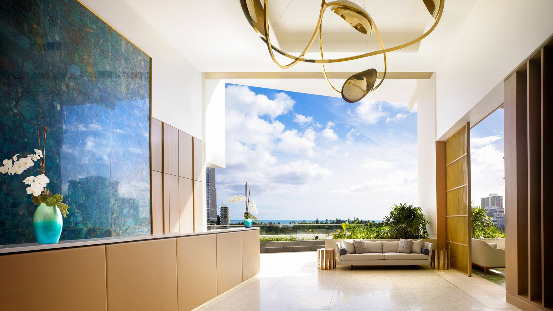 The Ritz-Carlton Residences, Waikiki Beach Hotel - Waikiki, HI, USA - Lobby