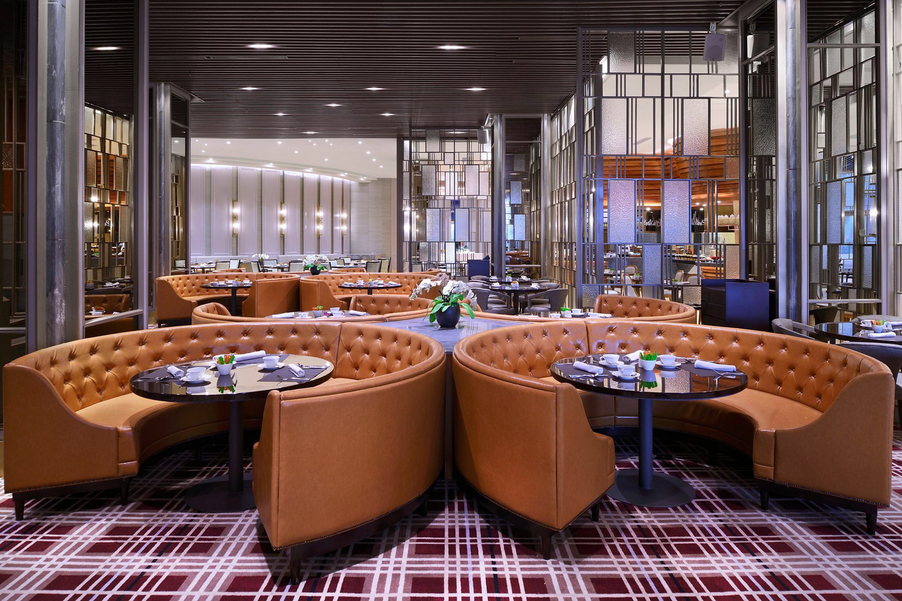 The Ritz-Carlton Jakarta, Mega Kuningan Hotel – Jakarta, Indonesia – Asia Restaurant Sitting Area