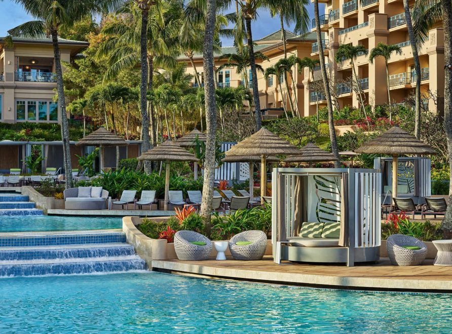 The Ritz-Carlton Maui, Kapalua Resort - Kapalua, HI, USA - Resort Pool Deck