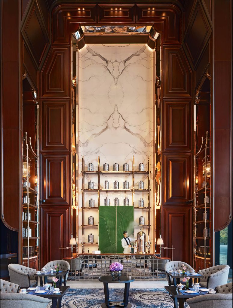 The Ritz-Carlton, Pune Hotel - Maharashtra, India - Tea Lounge Interior Decor
