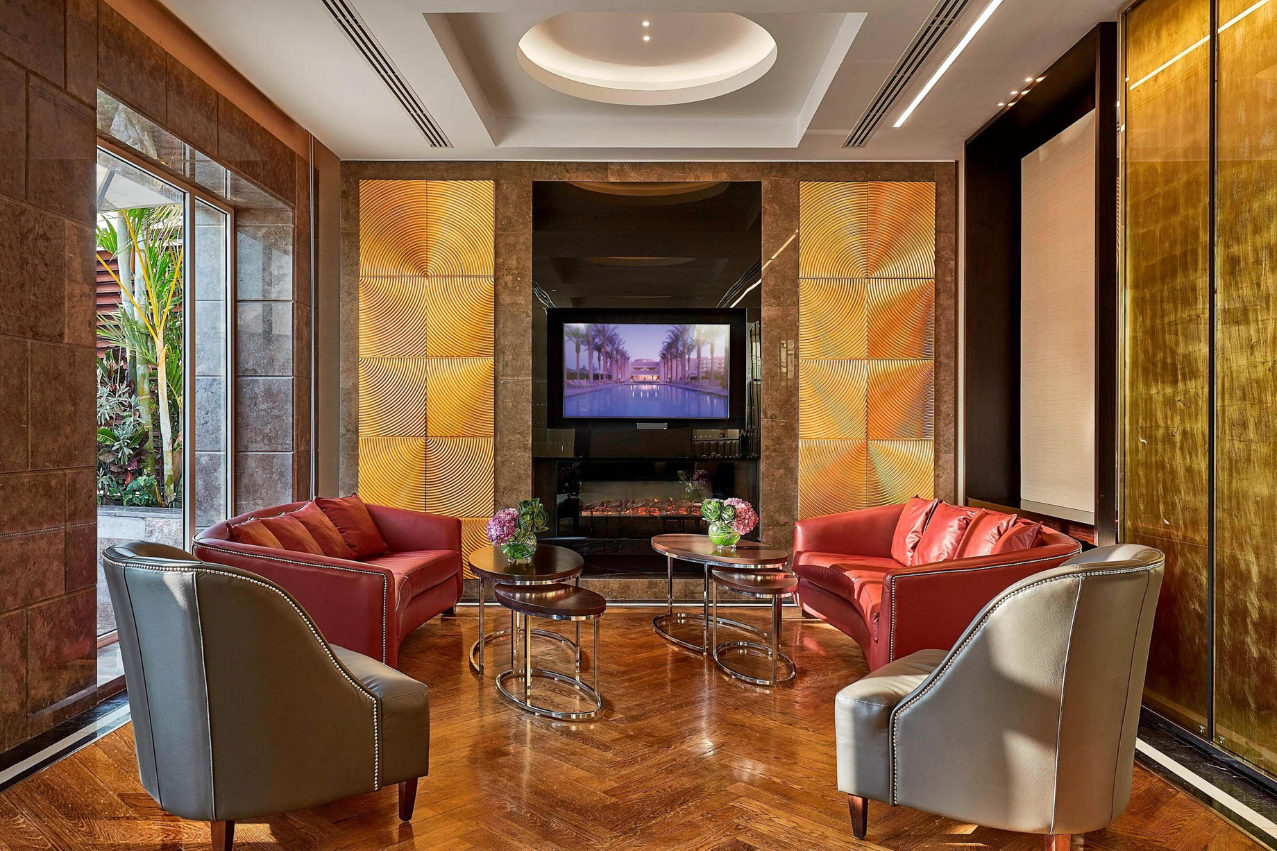 JW Marriott Hotel Cairo – Cairo, Egypt – Executive Lounge Seating Area