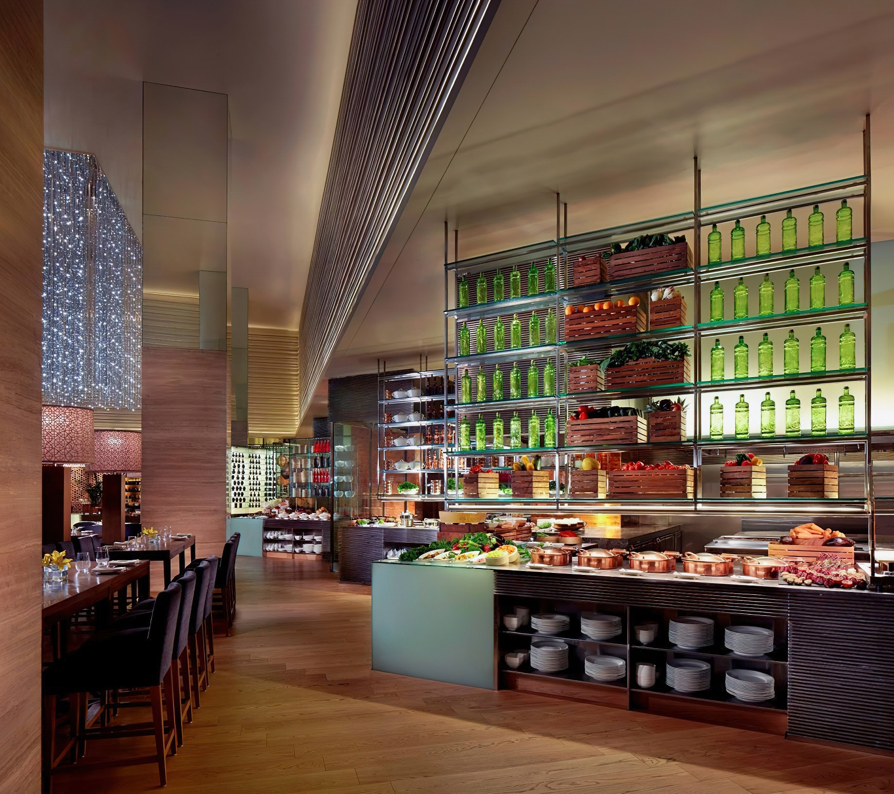 The Ritz-Carlton, Bangalore Hotel – Bangalore, Karnataka, India – The Market Restaurant