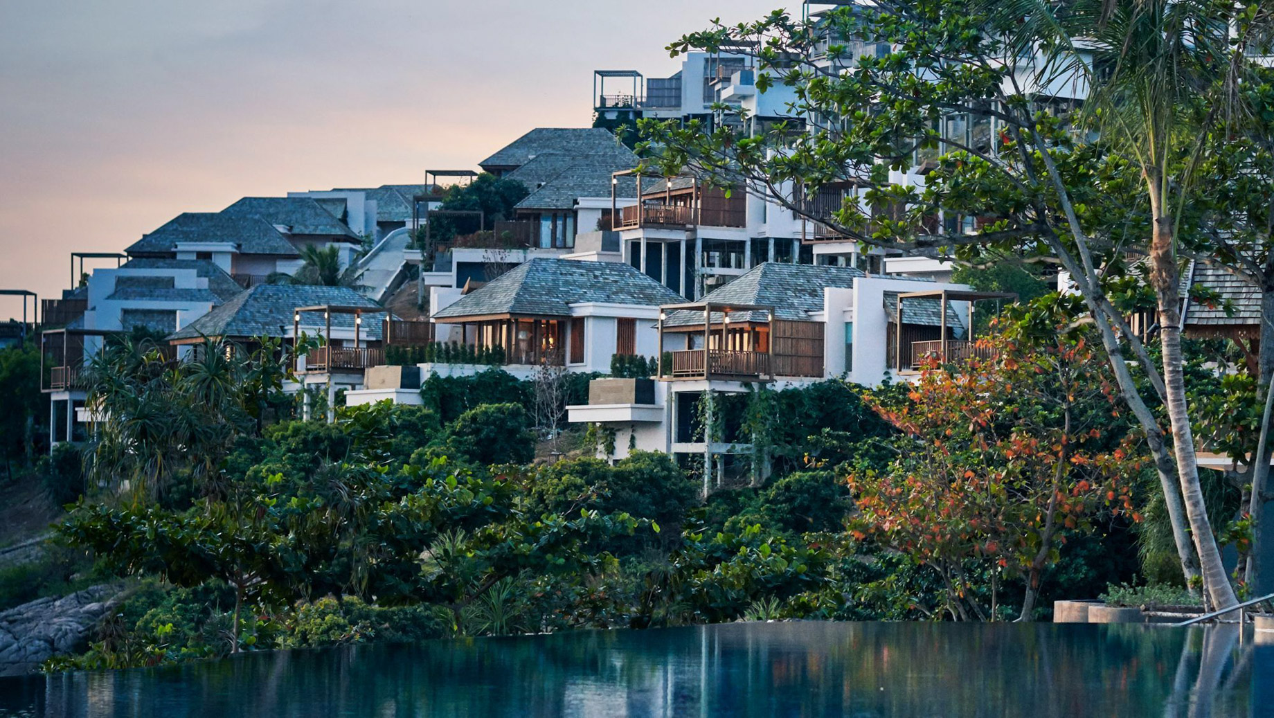 The Ritz-Carlton, Koh Samui Resort - Surat Thani, Thailand - Resort Pool Villa View