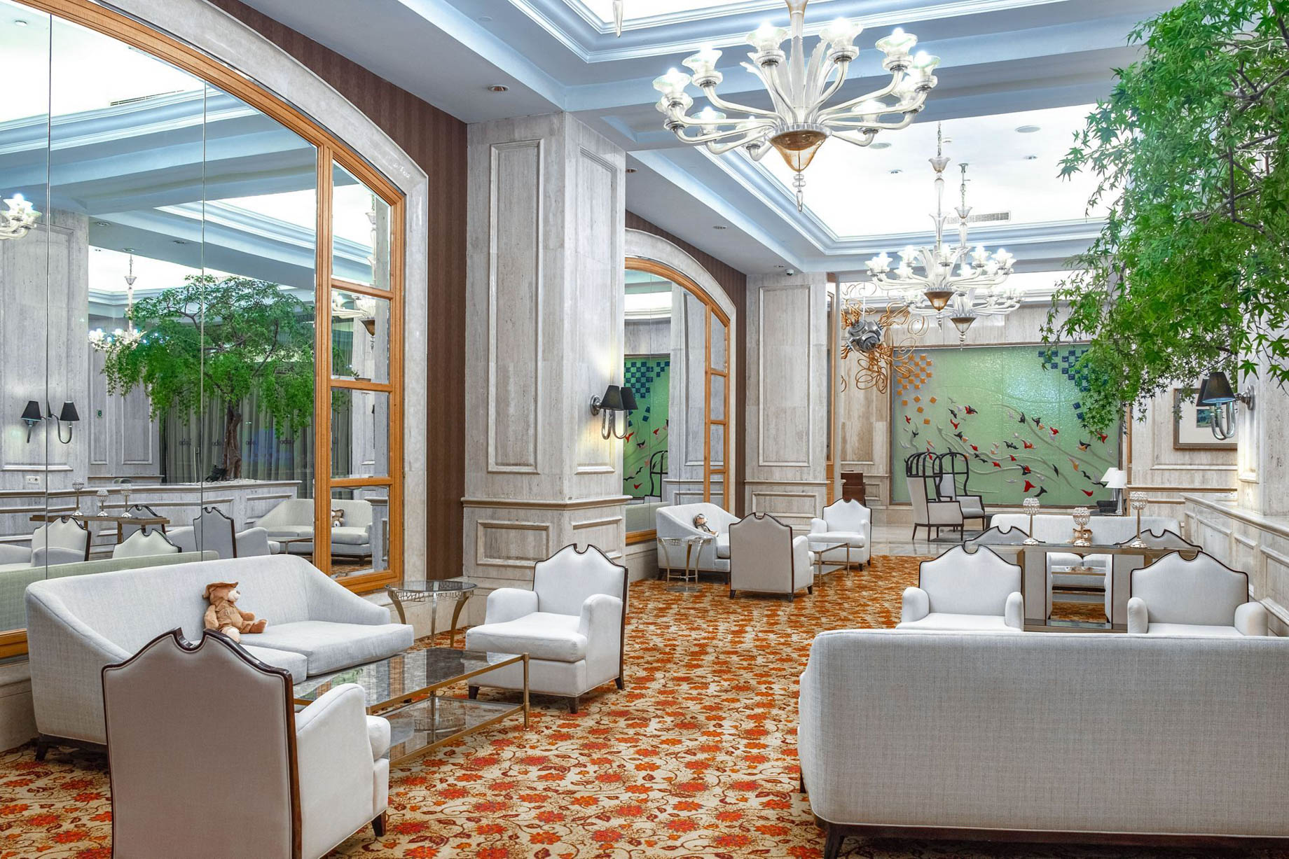 The Ritz-Carlton Jakarta, Mega Kuningan Hotel – Jakarta, Indonesia – Lobo Italian Bistro Seating