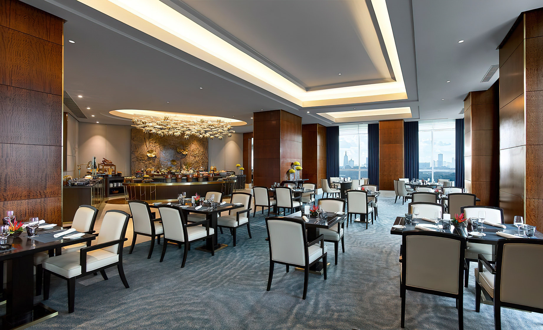 The Ritz-Carlton Jakarta, Pacific Place Hotel – Jakarta, Indonesia – PASOLA Restaurant Interior