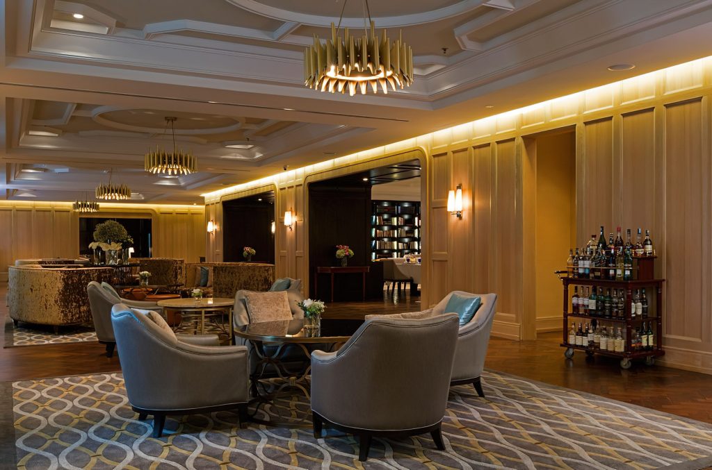 The Ritz-Carlton, Kuala Lumpur Hotel - Kuala Lumpur, Malaysia - The Library Lounge