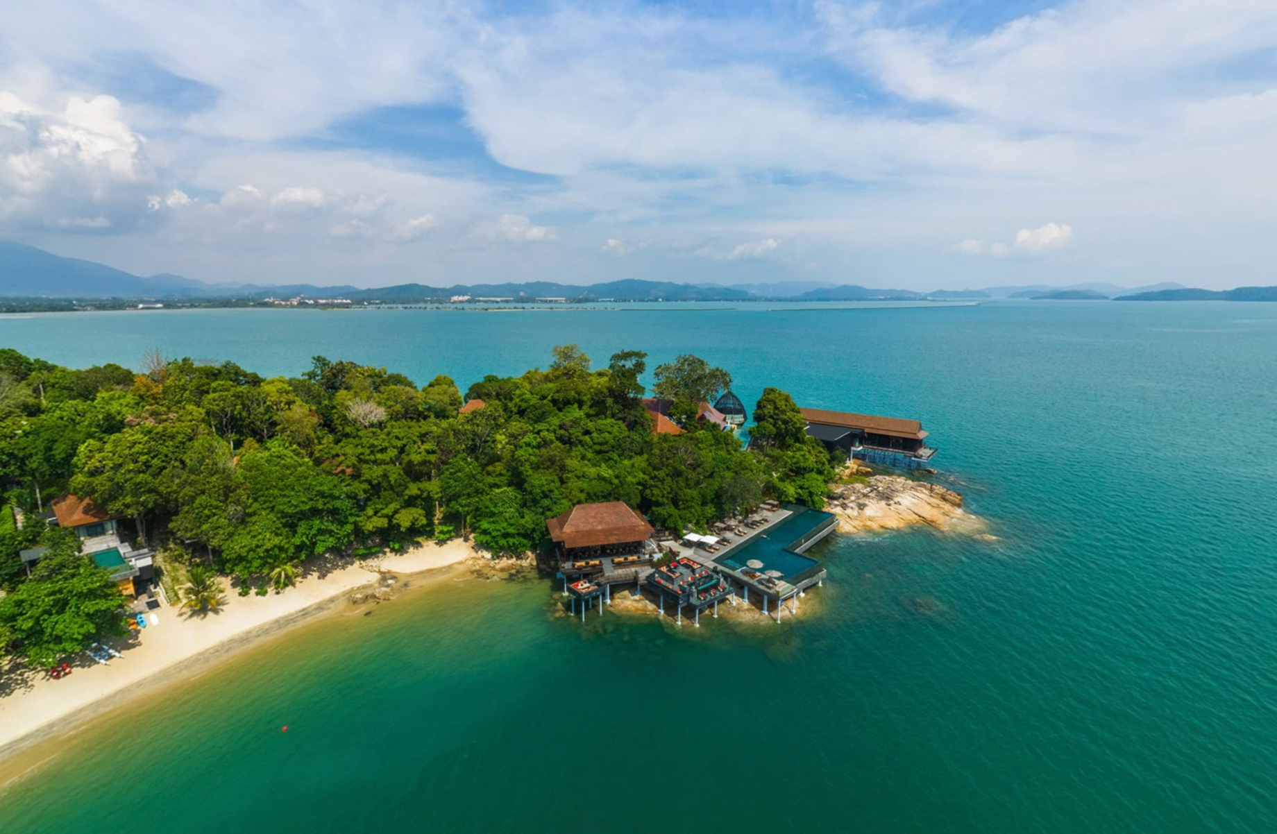 The Ritz-Carlton, Langkawi Hotel - Kedah, Malaysia - Resort Aerial View