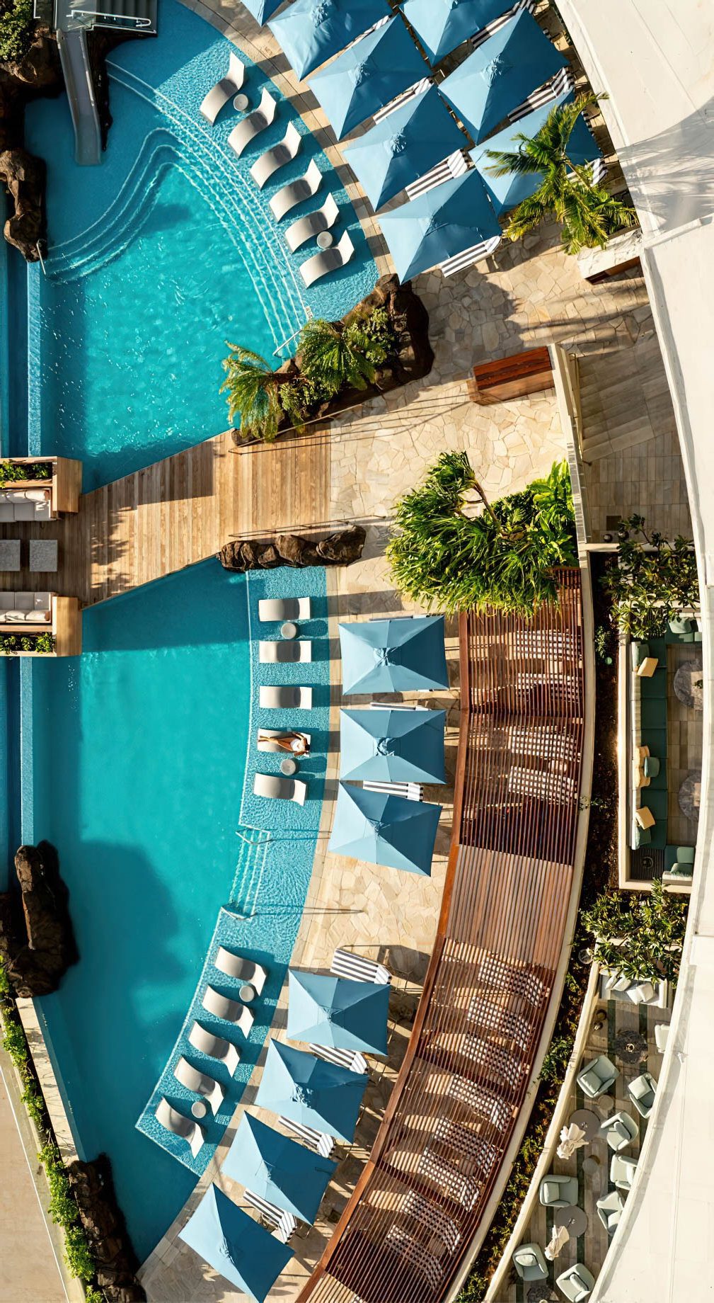 The Ritz-Carlton Residences, Waikiki Beach Hotel – Waikiki, HI, USA – Diamond Head Pool
