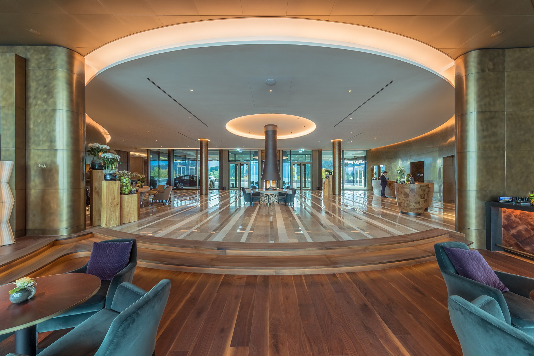 Burgenstock Hotel & Alpine Spa - Obburgen, Switzerland - Lobby