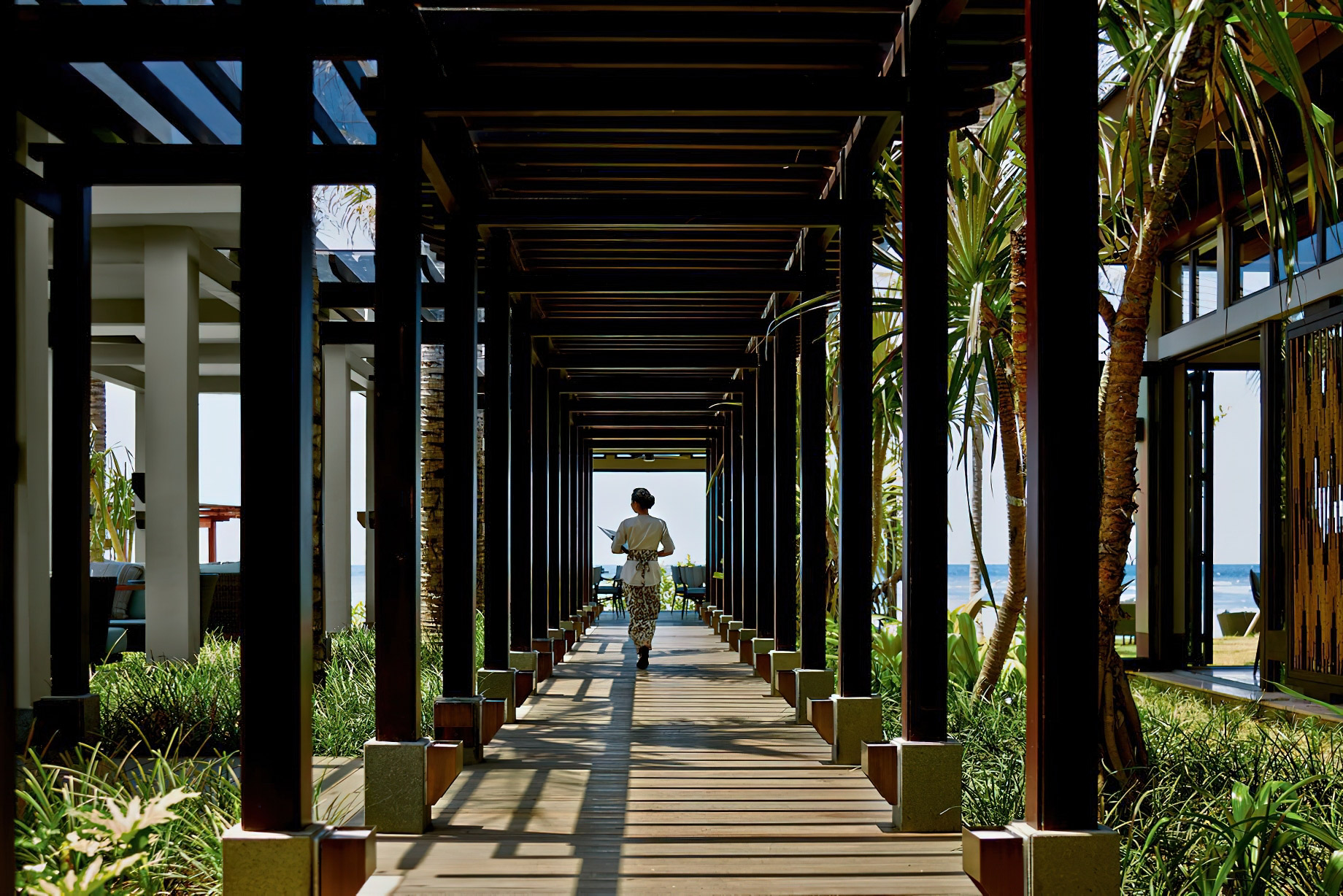 The Ritz-Carlton, Bali Nusa Dua Hotel – Bali, Indonesia – The Beach Grill Restaurant Entrance