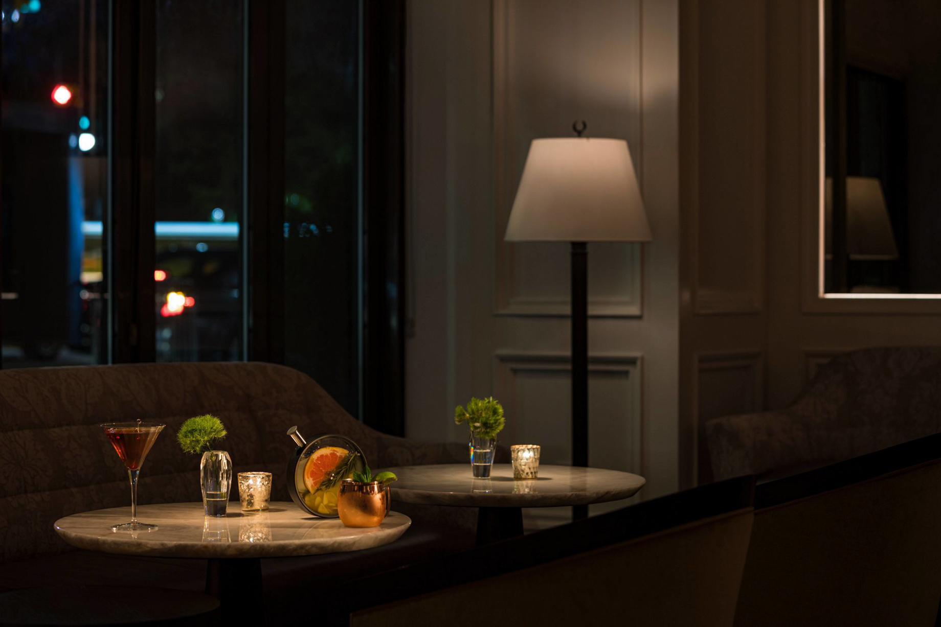 The Ritz-Carlton New York, Central Park Hotel – New York, NY, USA – Contour Evening Cocktails in Salon Room