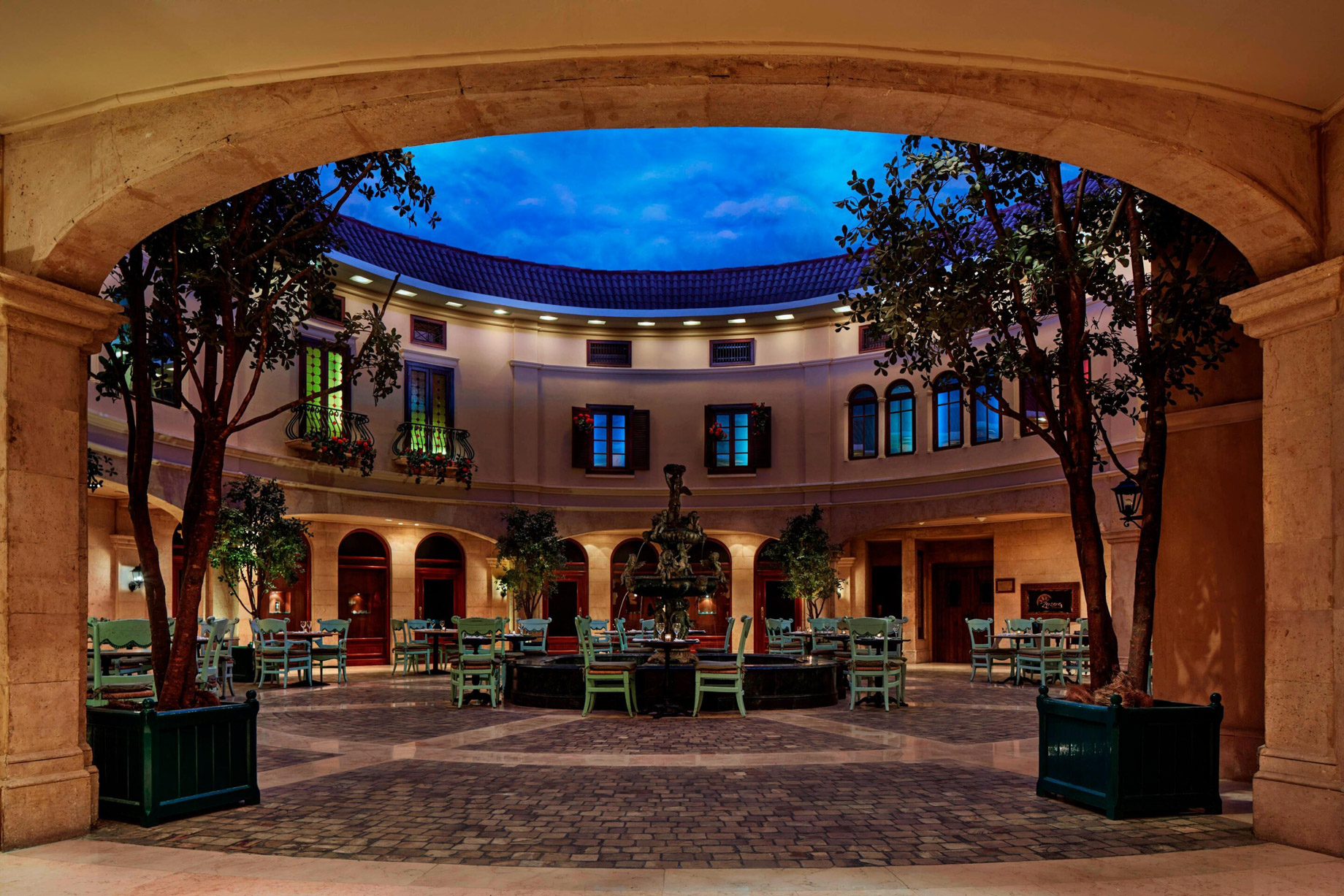 JW Marriott Hotel Cairo - Cairo, Egypt - Cucina & La Piazza Outdoor Seating