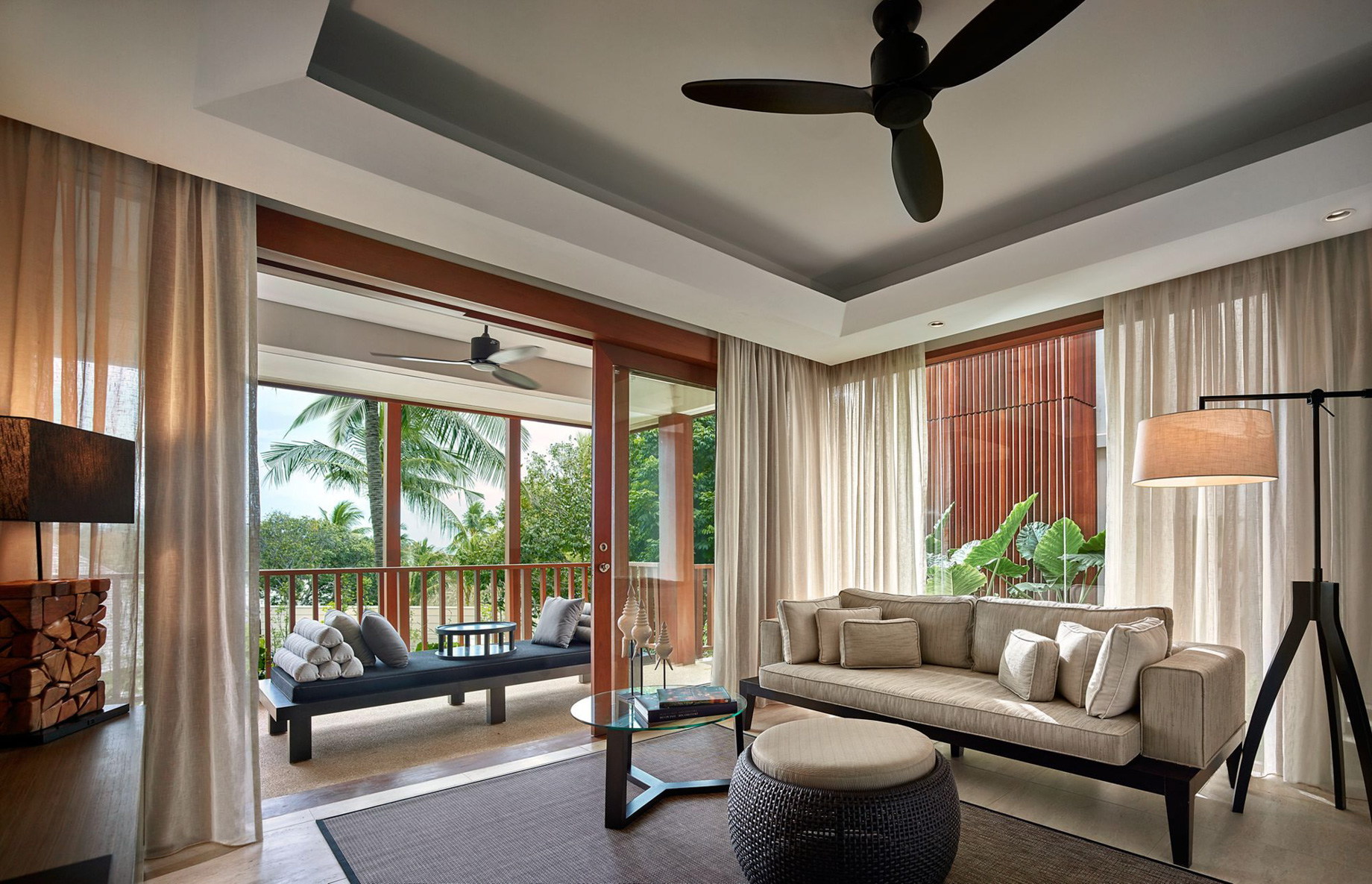 The Ritz-Carlton, Koh Samui Resort - Surat Thani, Thailand - Terrace Suite Living Area