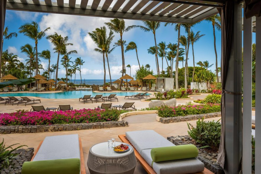 The Ritz-Carlton Maui, Kapalua Resort - Kapalua, HI, USA - Pool Deck