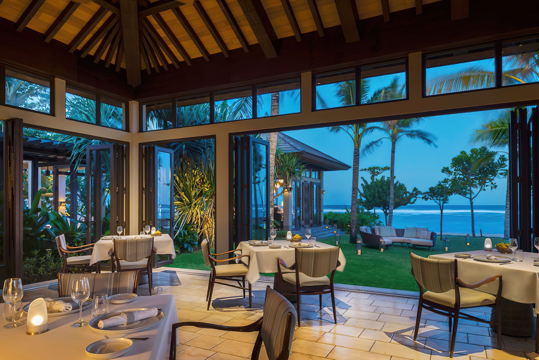 The Ritz-Carlton, Bali Nusa Dua Hotel – Bali, Indonesia – The Beach Grill Restaurant Interior
