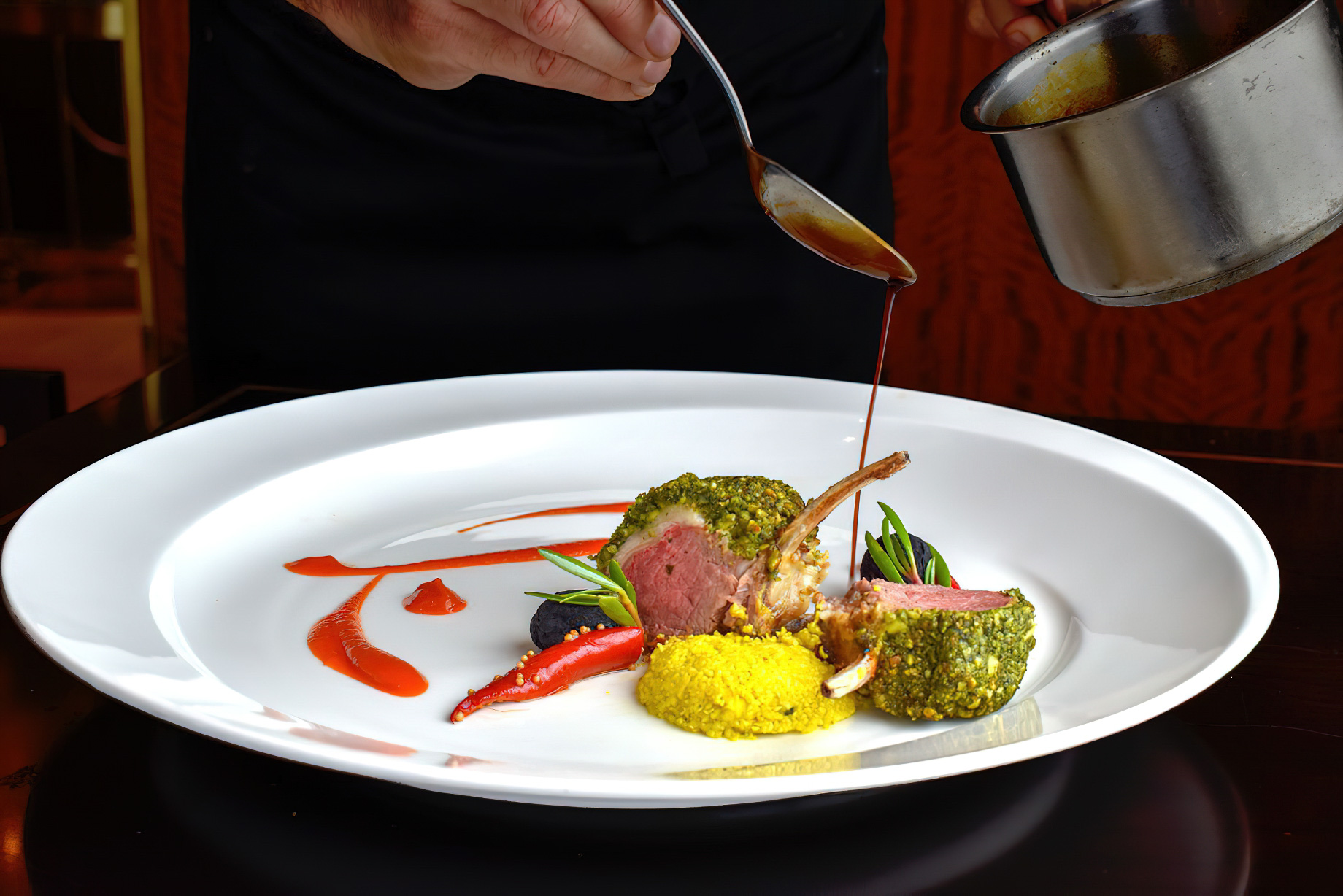 The Ritz-Carlton Jakarta, Pacific Place Hotel – Jakarta, Indonesia – Lamb Cous