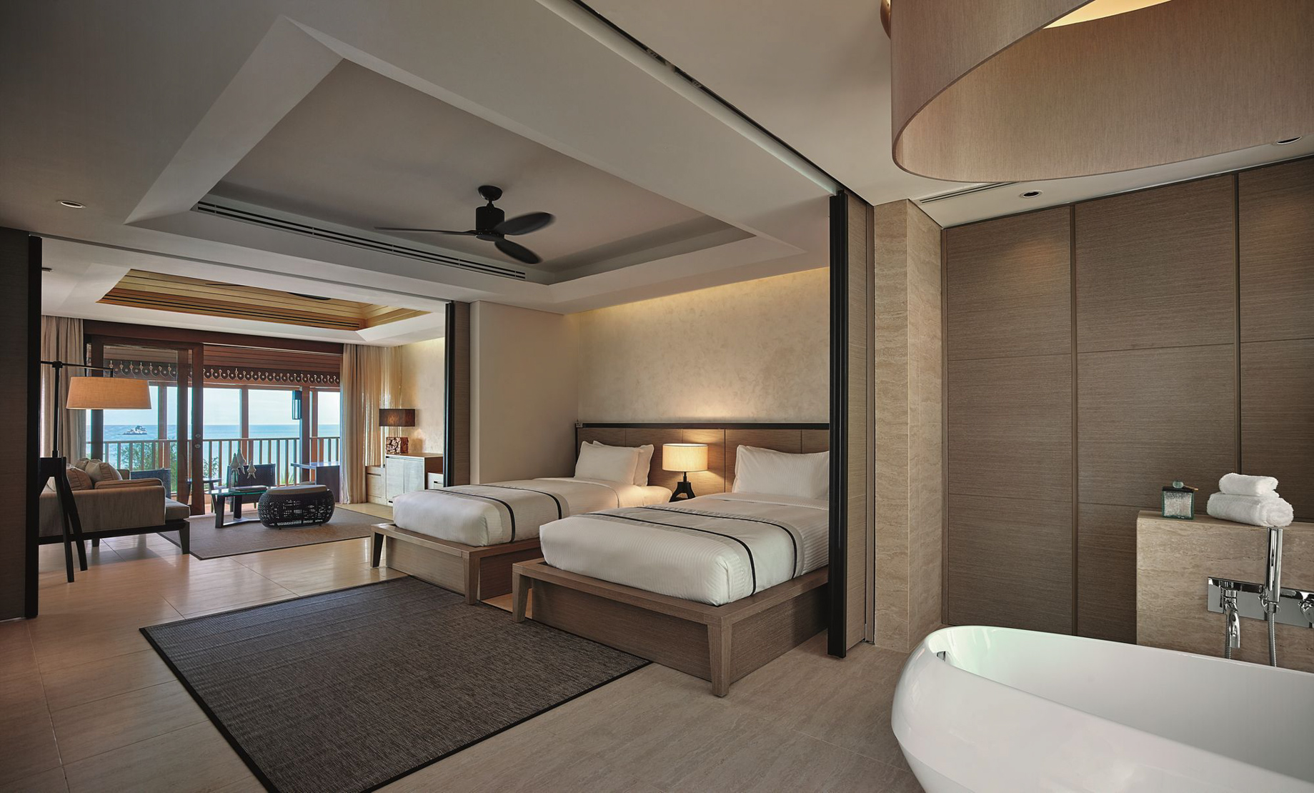 The Ritz-Carlton, Koh Samui Resort - Surat Thani, Thailand - Terrace Suite Twin