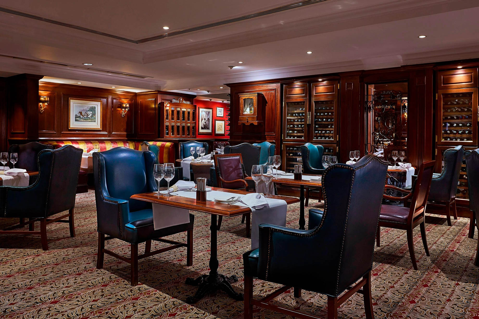 JW Marriott Hotel Cairo - Cairo, Egypt - JW Steakhouse Tables