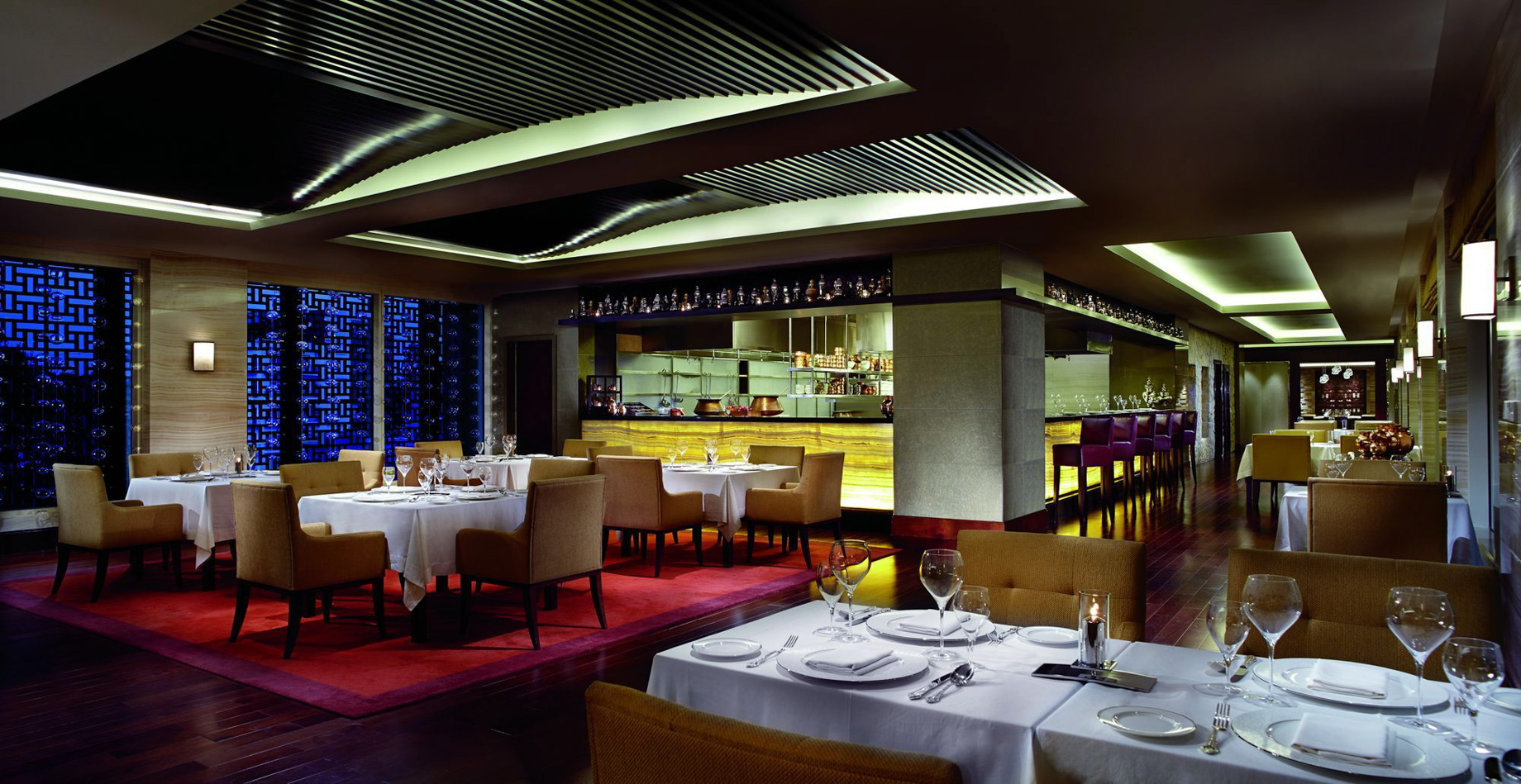 The Ritz-Carlton, Bangalore Hotel – Bangalore, Karnataka, India – Riwaz Restaurant