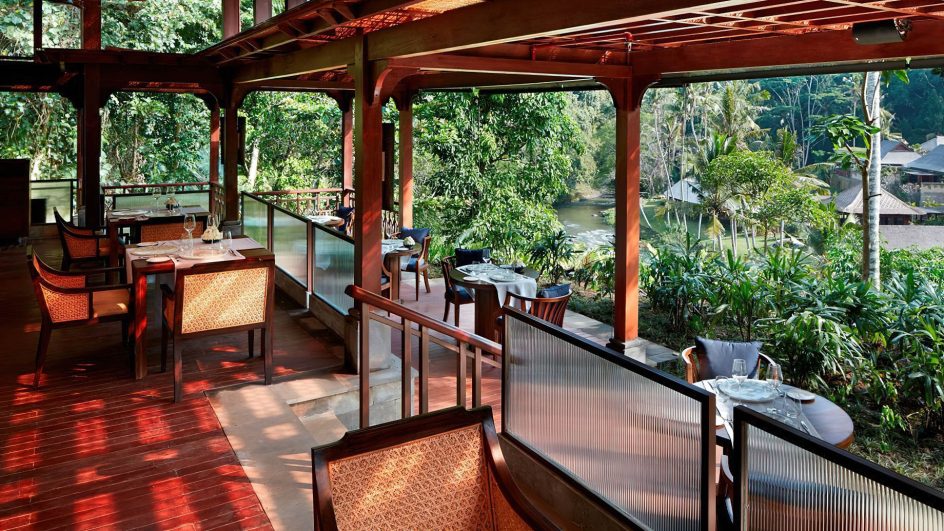 The Ritz-Carlton, Mandapa Reserve Resort - Ubud, Bali, Indonesia - Sawah Restaurant Terrace