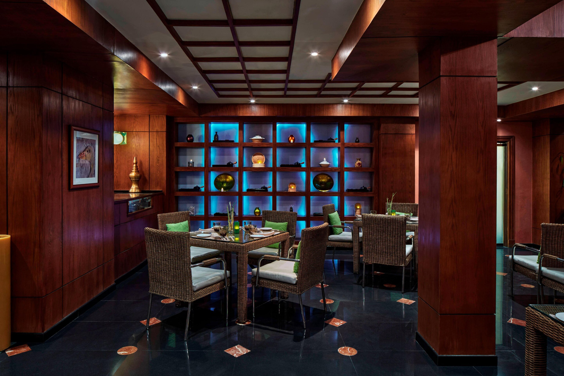 JW Marriott Hotel Cairo – Cairo, Egypt – Lemongrass Indoor Dining Area